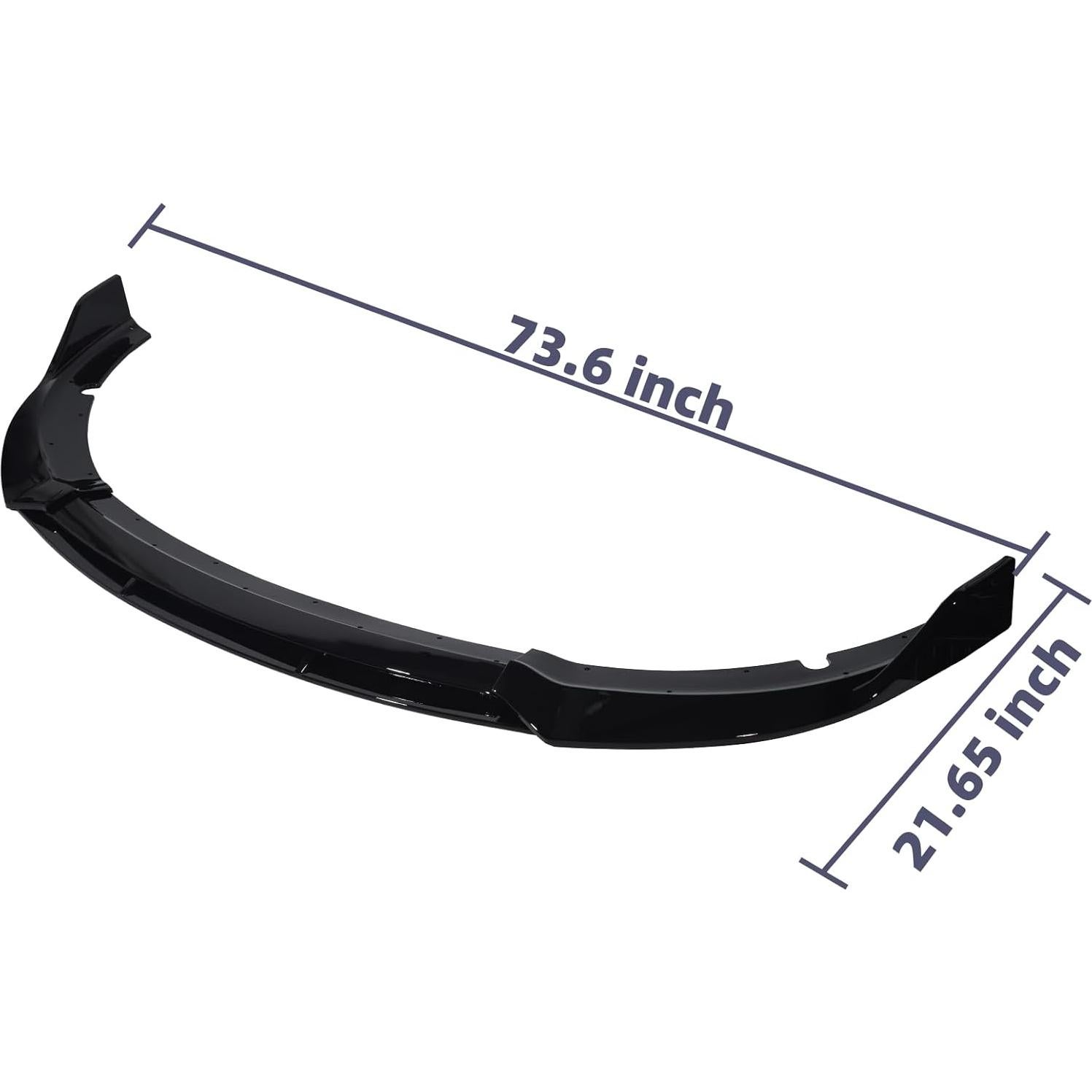 Divisor de Parachoques Frontal ZXMOTO para Dodge Charger 2015-2023