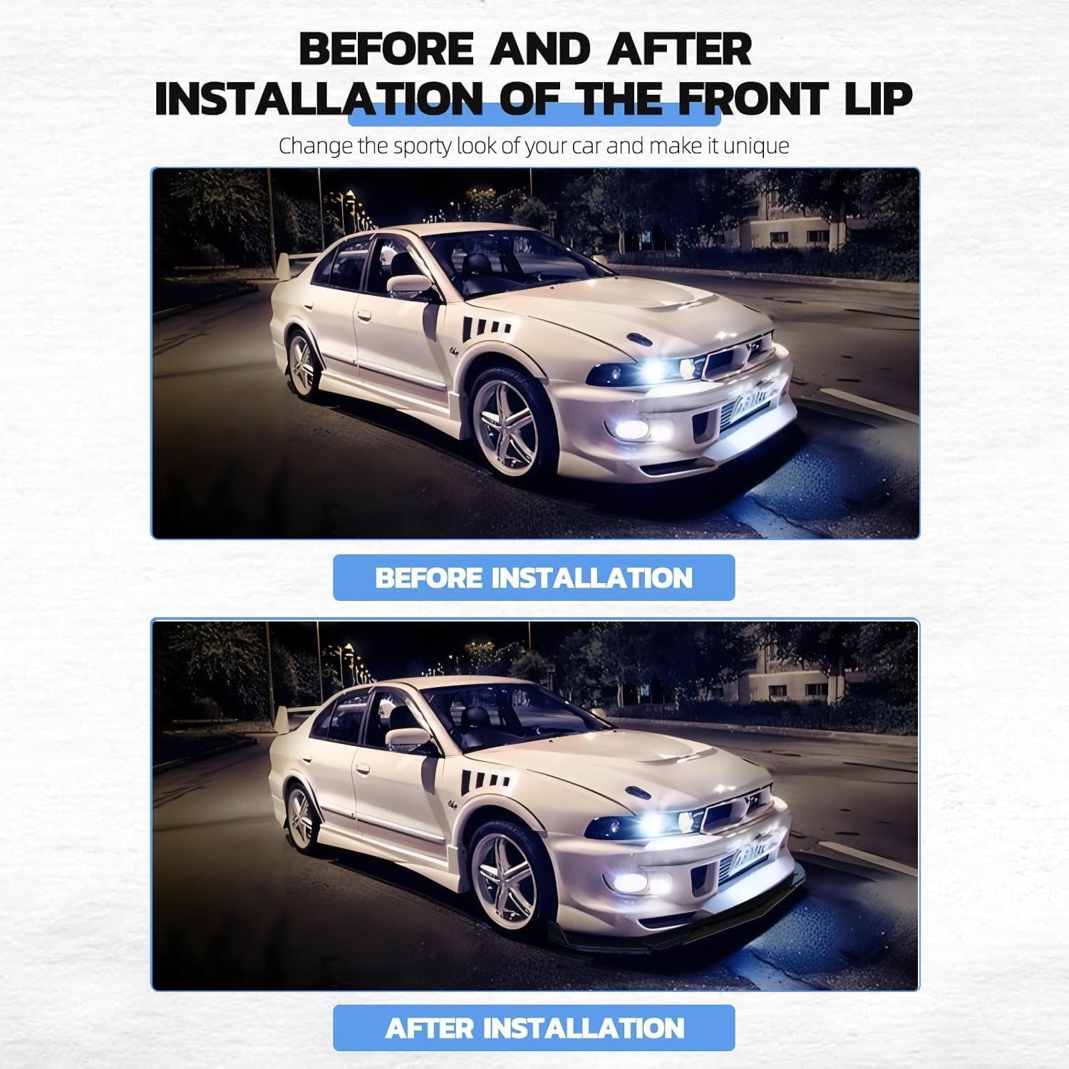 Labio Frontal Universal goodfitment Negro Brillante Ajustable