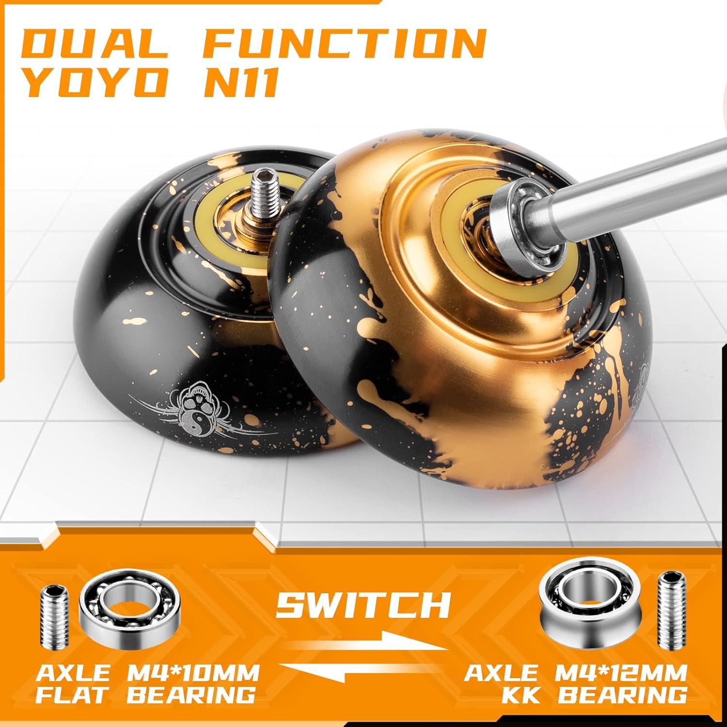 Yoyo Doble Función MAGICYOYO N11 y K2 Cristal Blanco