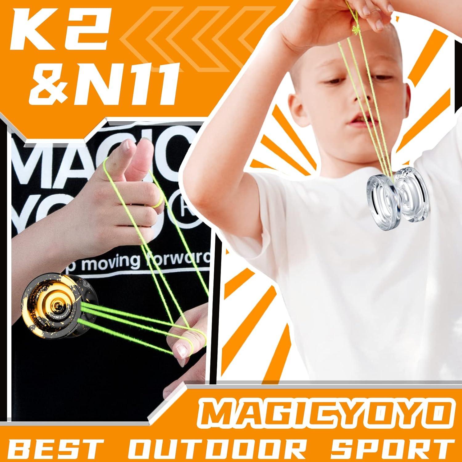 Yoyo Doble Función MAGICYOYO N11 y K2 Cristal Blanco