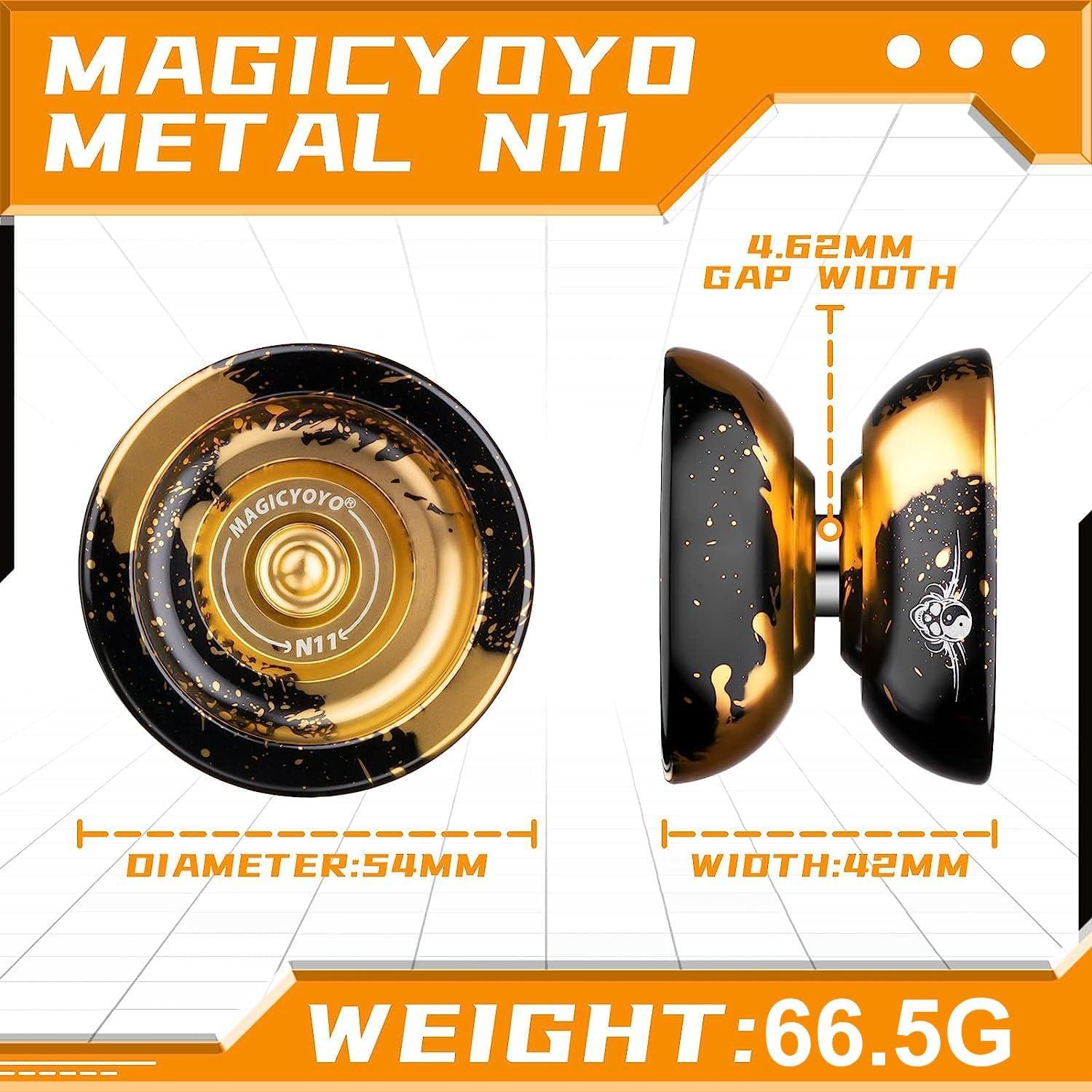 Yoyo Doble Función MAGICYOYO N11 y K2 Cristal Blanco