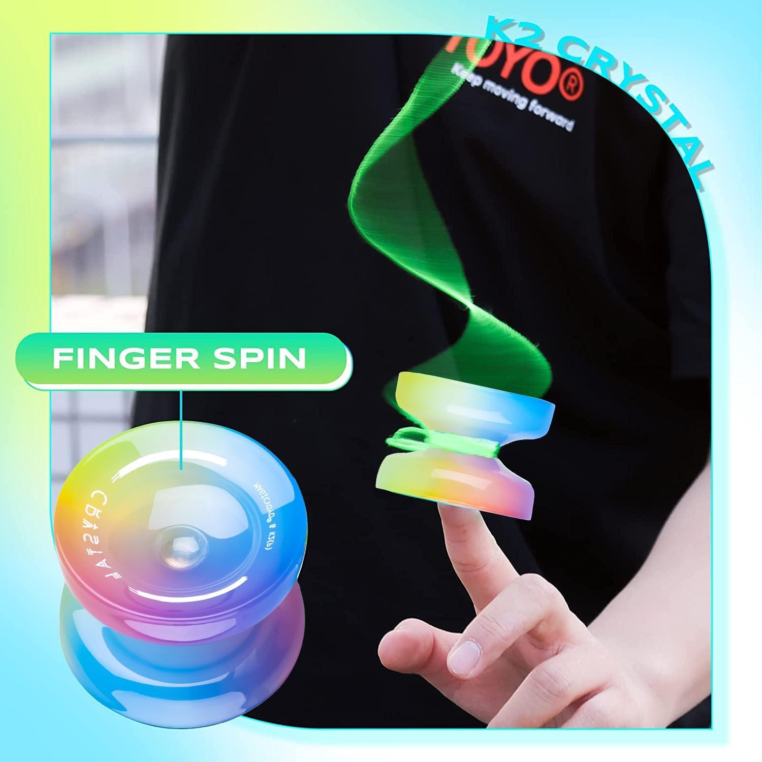 Yoyo MAGICYOYO K2 Cristal Paquete 2 Niños y Adultos