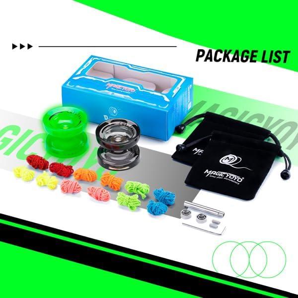 Yoyo MAGICYOYO K2 Cristal Paquete 2 Niños y Adultos