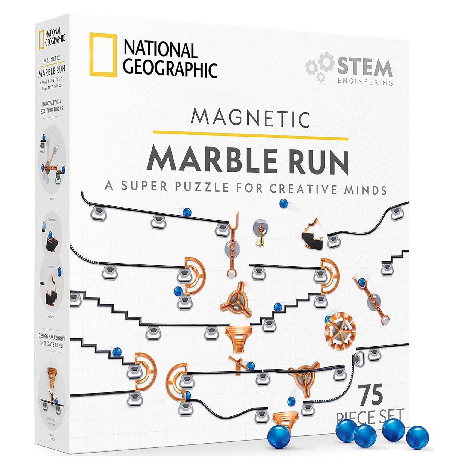 Pista de Canicas Magnética National Geographic 75 Piezas