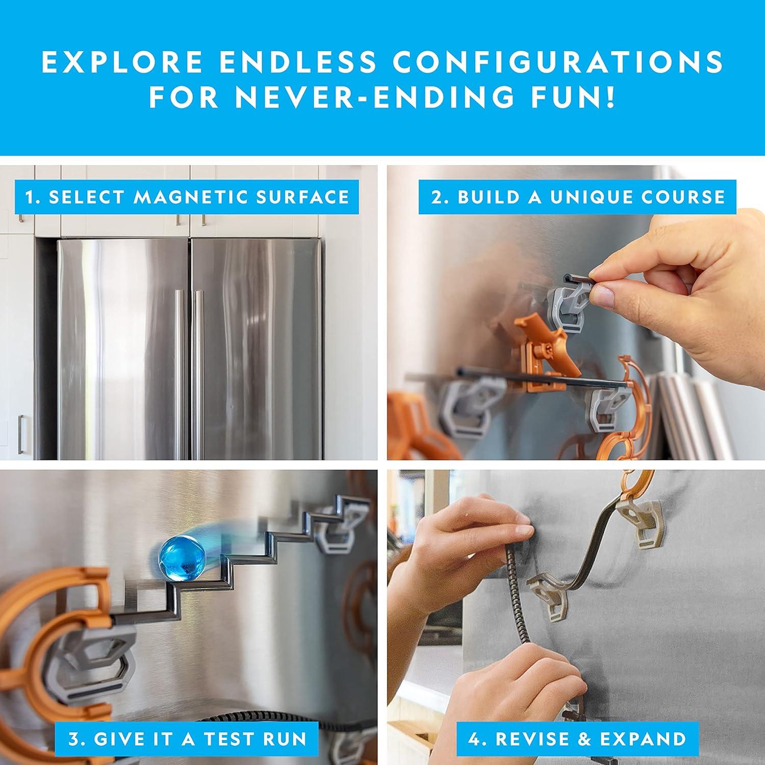 Pista de Canicas Magnética National Geographic 75 Piezas