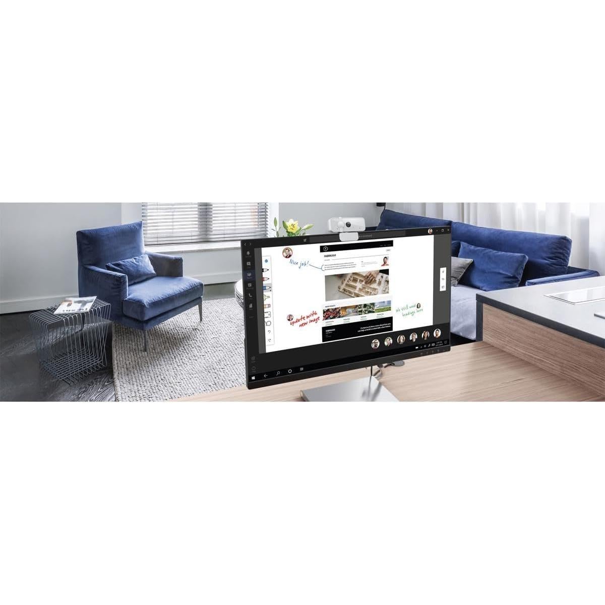 Cámara Web Lenovo 300 FHD 1080p con Micrófonos Duales