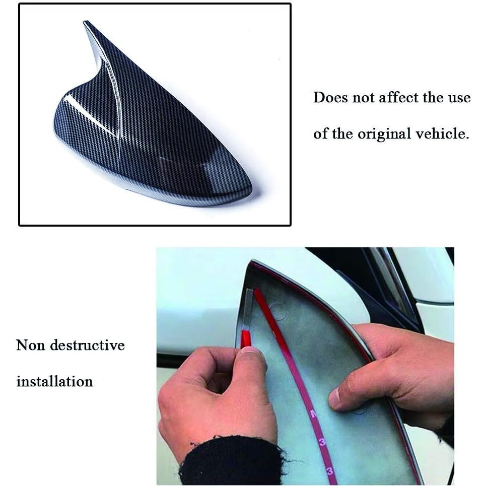 Cubierta Espejo Retrovisor XITER Fibra Carbono Honda Accord 2018-2025