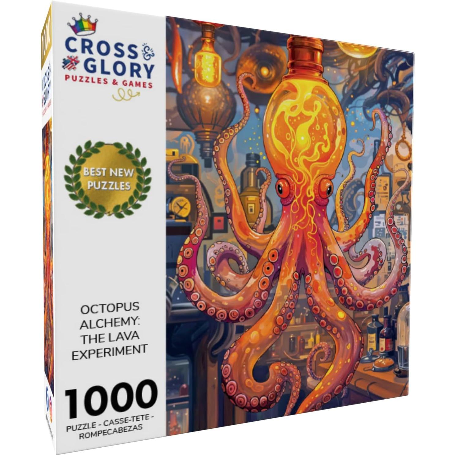 Rompecabezas 1000 Piezas Cross & Glory Alquimia del Pulpo