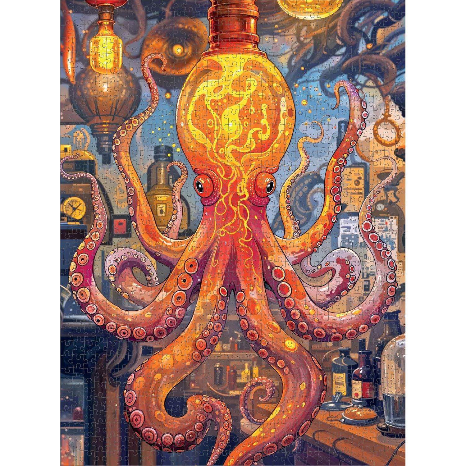 Rompecabezas 1000 Piezas Cross & Glory Alquimia del Pulpo