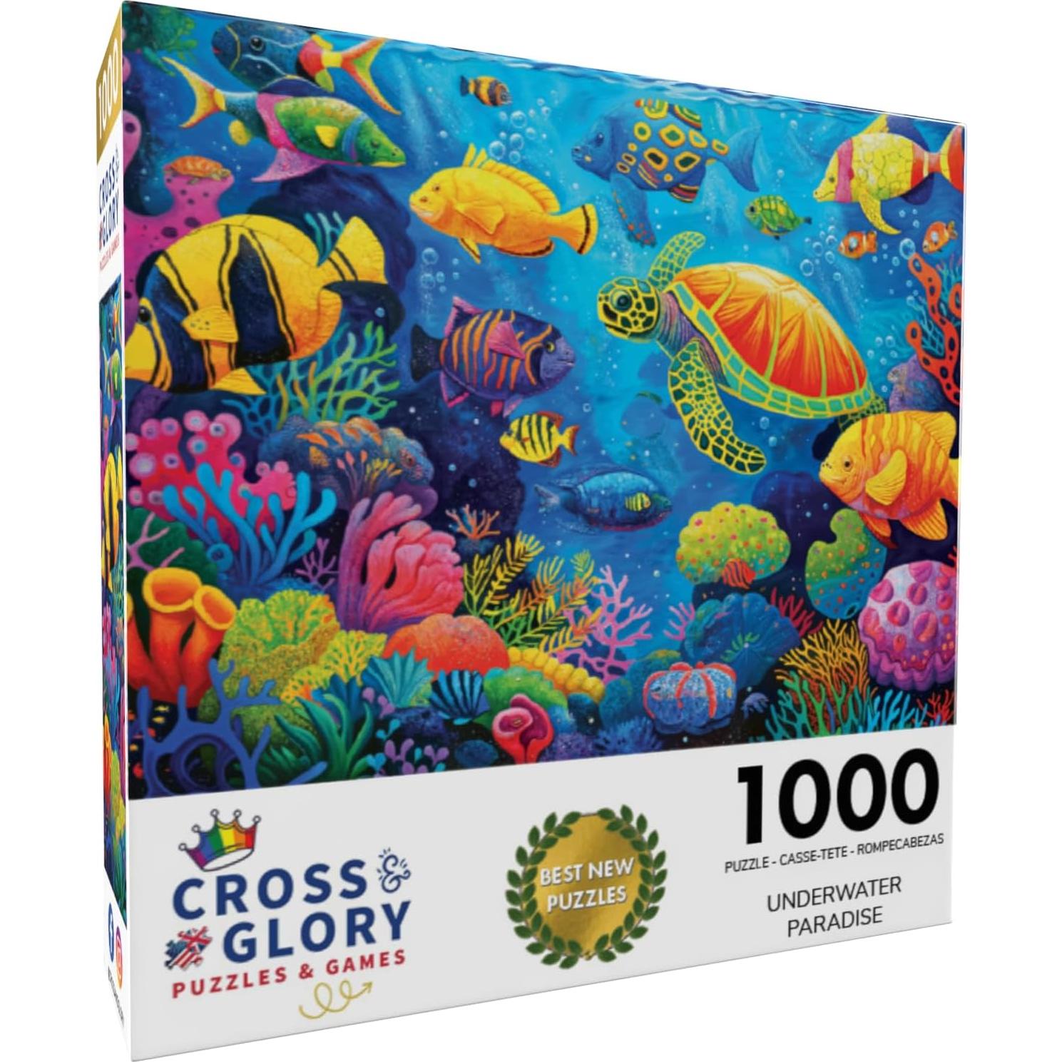 Rompecabezas 1000 Piezas Cross & Glory Paraíso Submarino