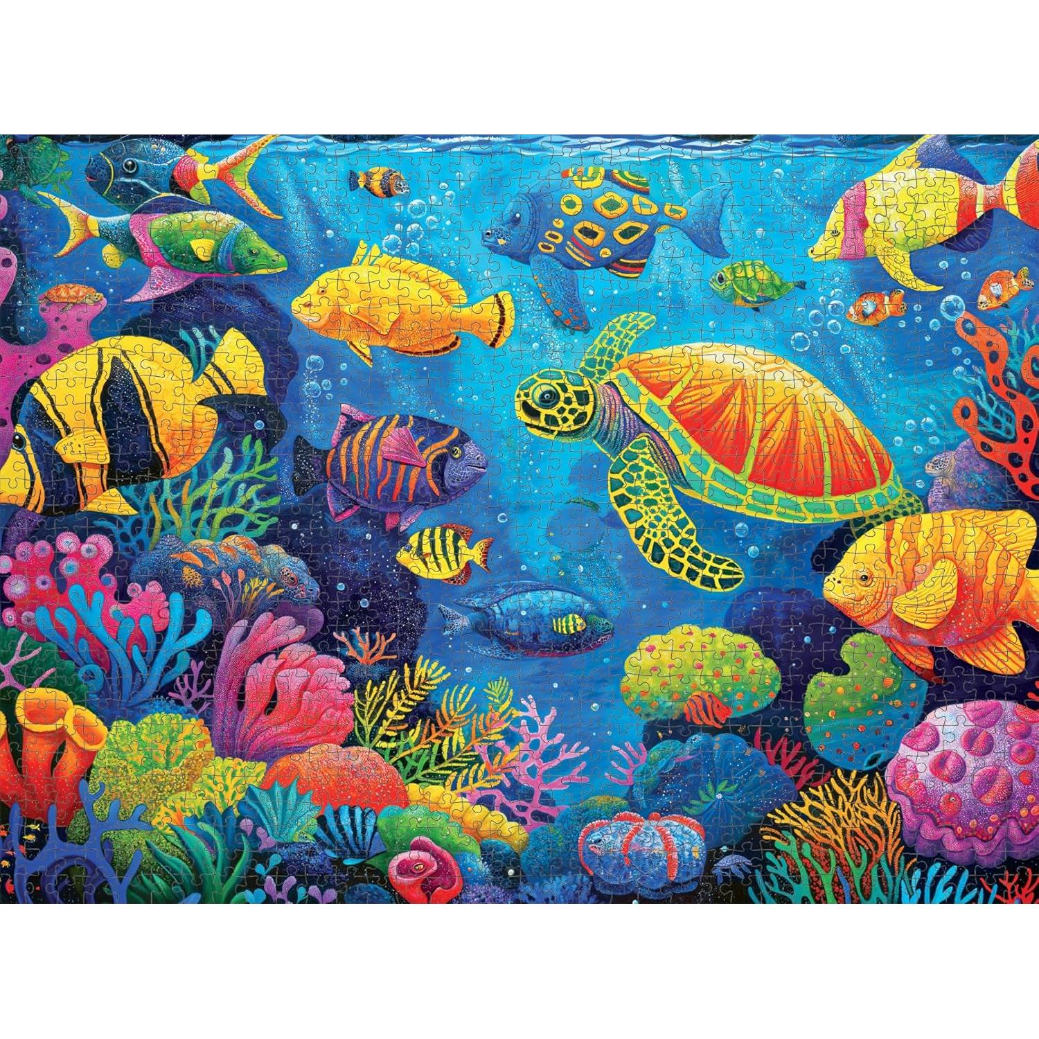 Rompecabezas 1000 Piezas Cross & Glory Paraíso Submarino