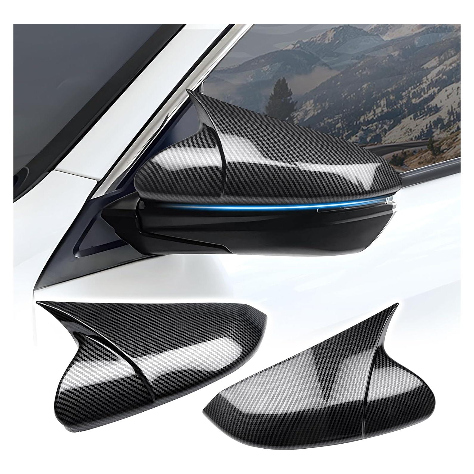 Cubierta Espejo Retrovisor Lateral Honda Civic 10ª 2016-2021 Fibra Carbono