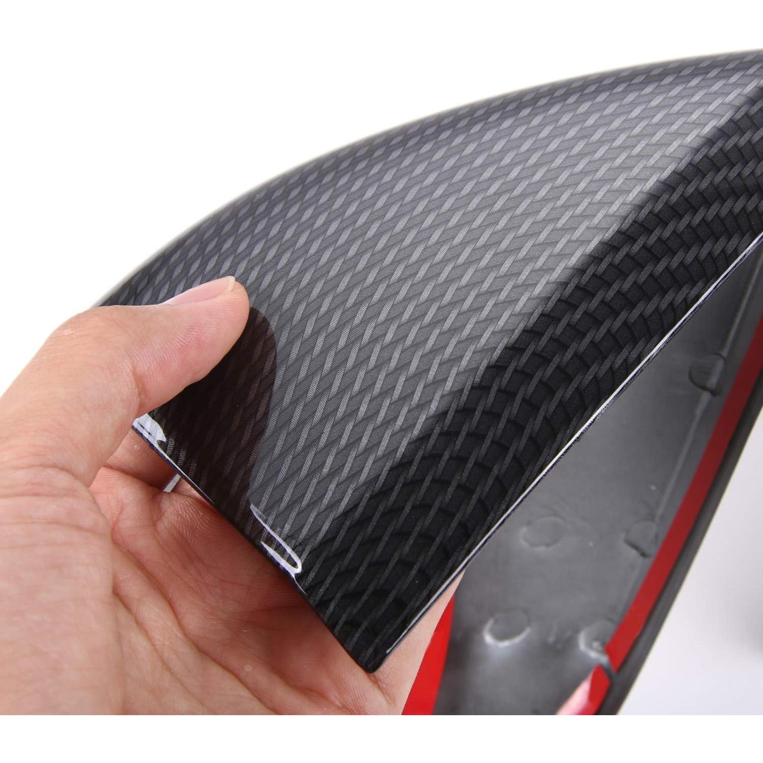 Cubierta Espejo Retrovisor RT-TCZ Ford Mustang 2015-2024 Fibra Carbono