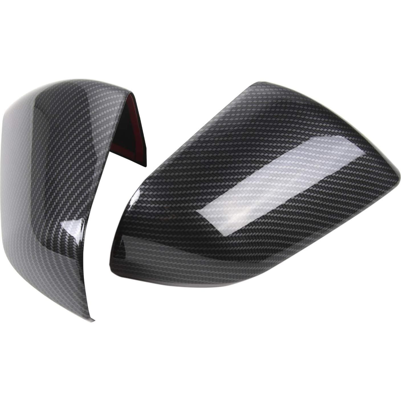 Cubierta Espejo Retrovisor RT-TCZ Ford Mustang 2015-2024 Fibra Carbono