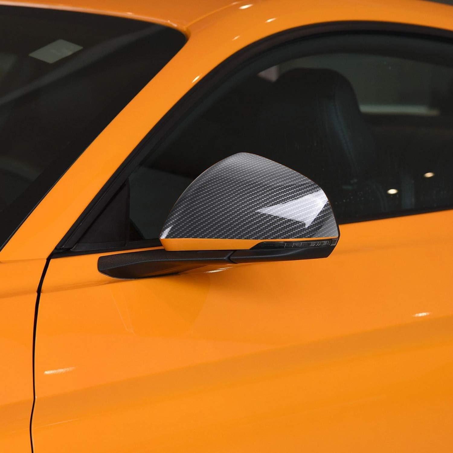 Cubierta Espejo Retrovisor RT-TCZ Ford Mustang 2015-2024 Fibra Carbono