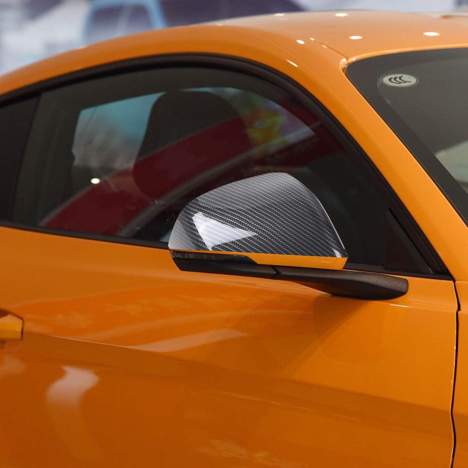 Cubierta Espejo Retrovisor RT-TCZ Ford Mustang 2015-2024 Fibra Carbono