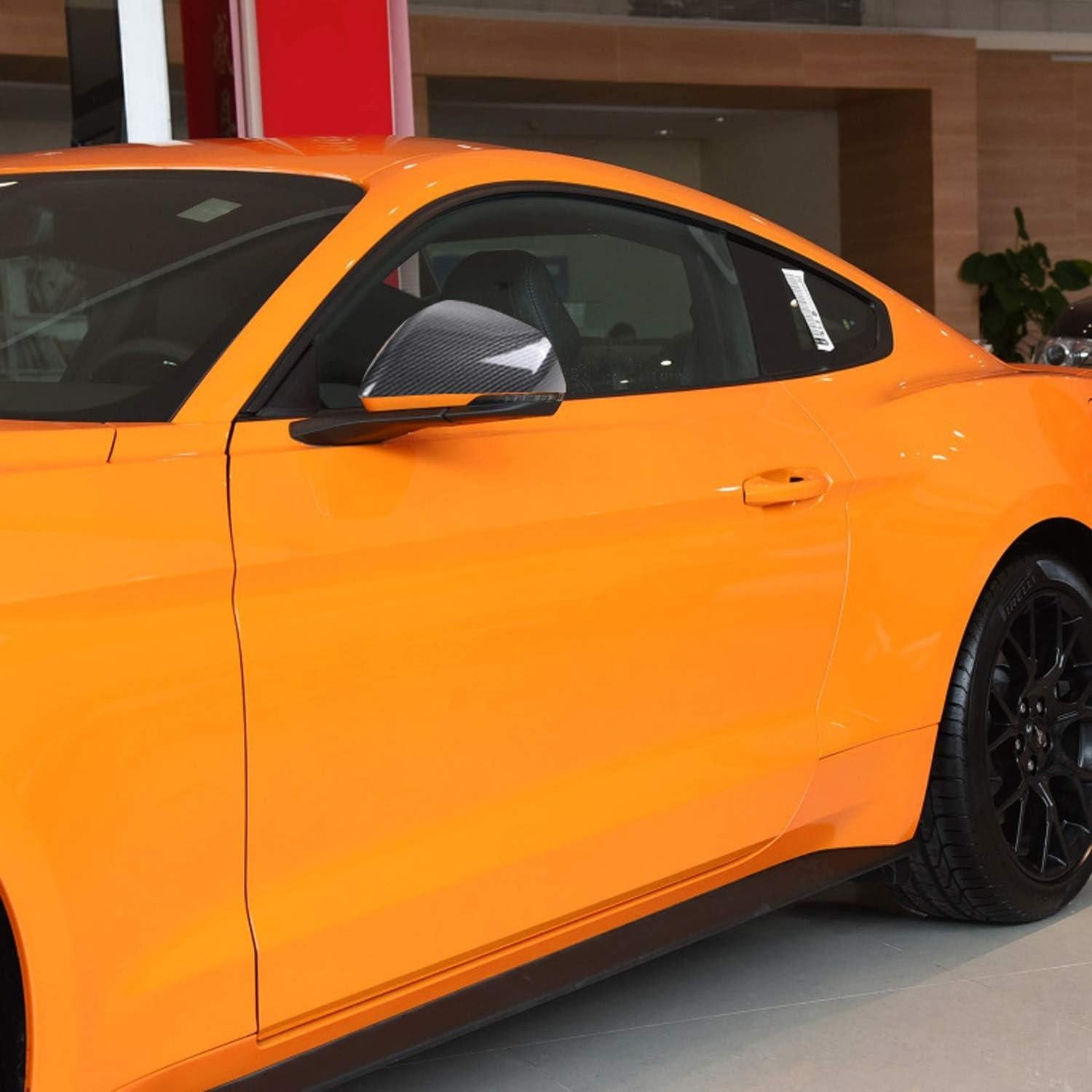 Cubierta Espejo Retrovisor RT-TCZ Ford Mustang 2015-2024 Fibra Carbono