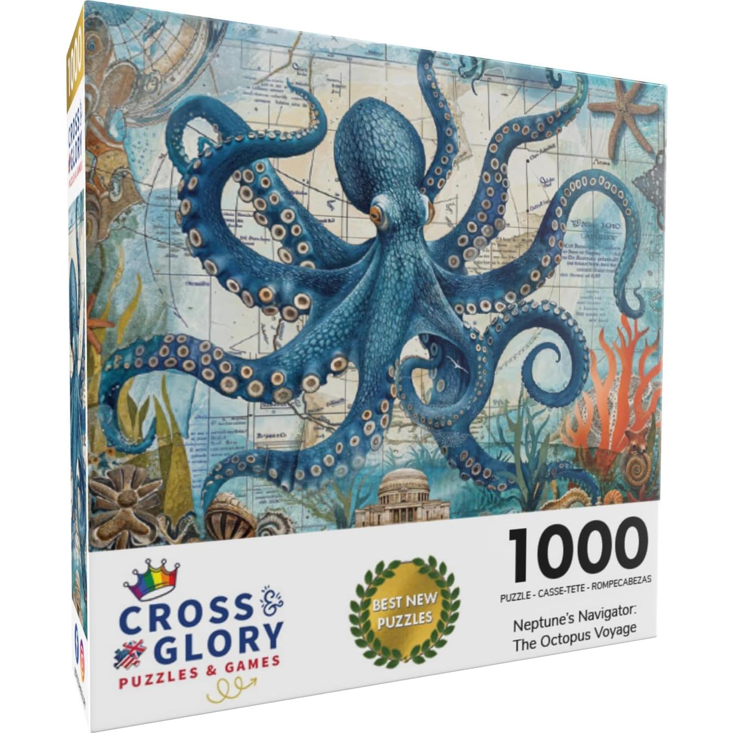 Rompecabezas 1000 Piezas Cross & Glory Navegante Neptuno