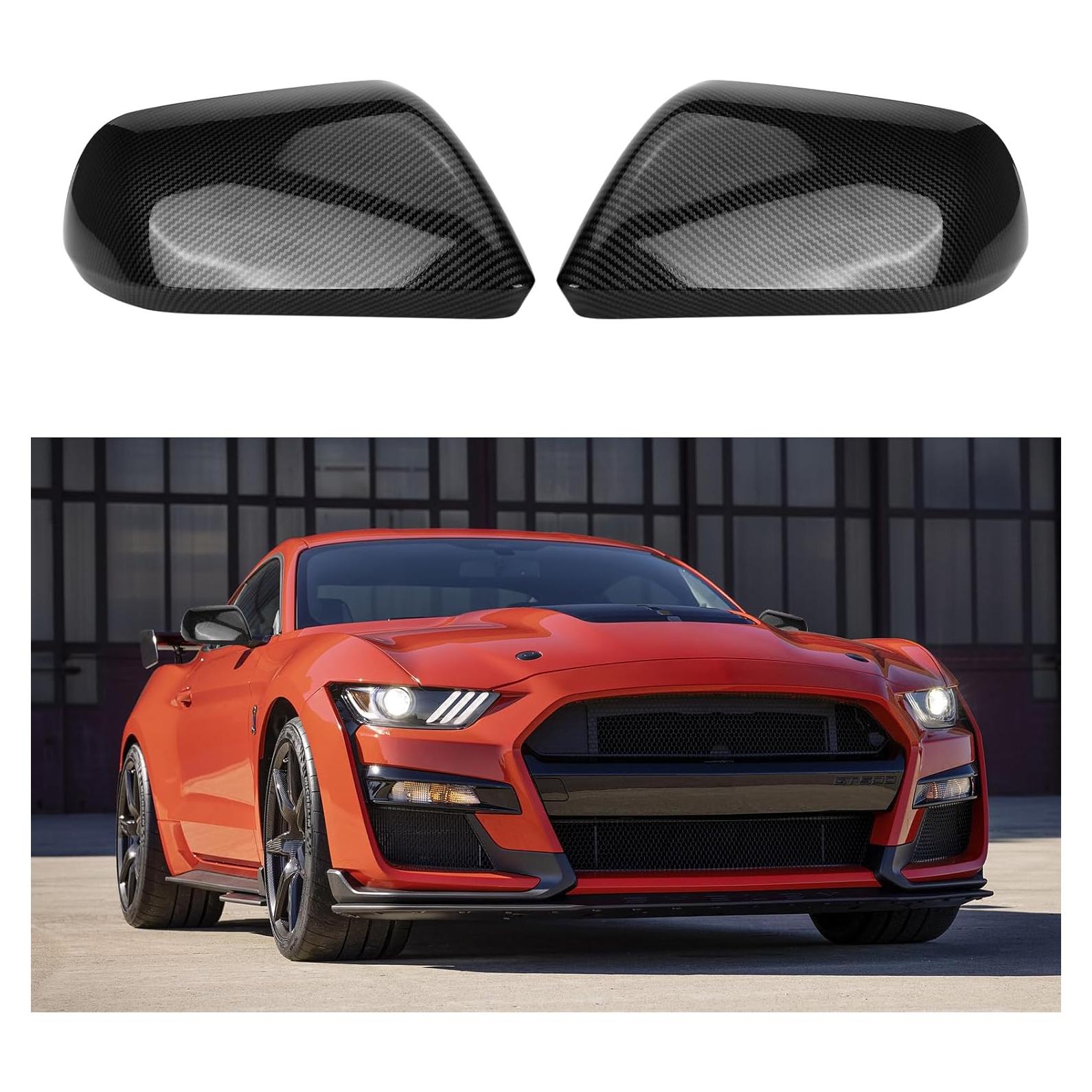 Cubiertas de Espejo Sportuli Fibra de Carbono Ford Mustang 2015-2024