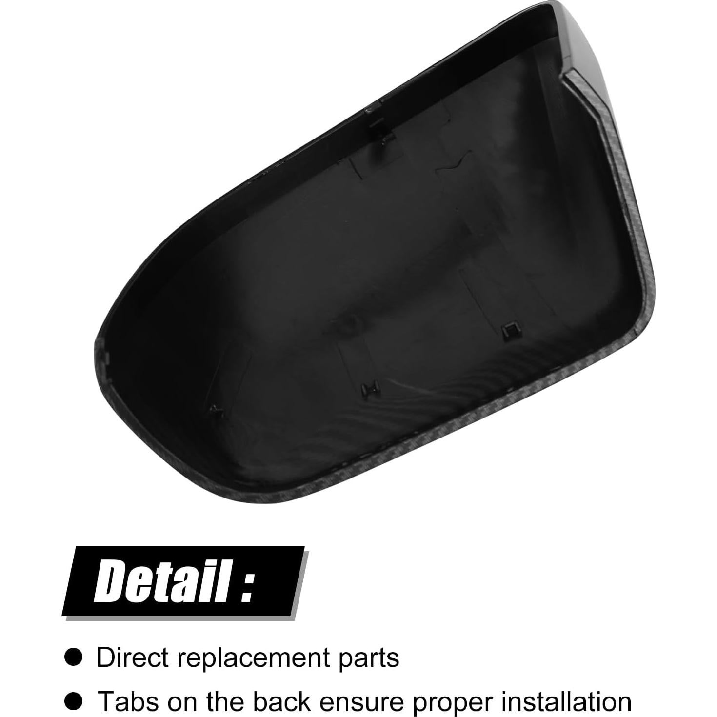 Cubiertas de Espejo Sportuli Fibra de Carbono Ford Mustang 2015-2024