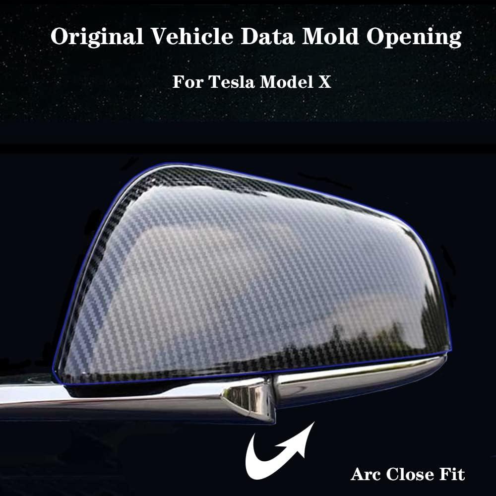 Cubierta Espejo Lateral OUBOLUN Modelo X 2017-2020 Fibra Carbono