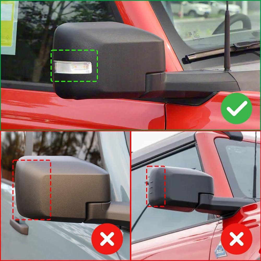 Cubierta de Espejo Lateral Jogon para Ford Bronco 2021-2024