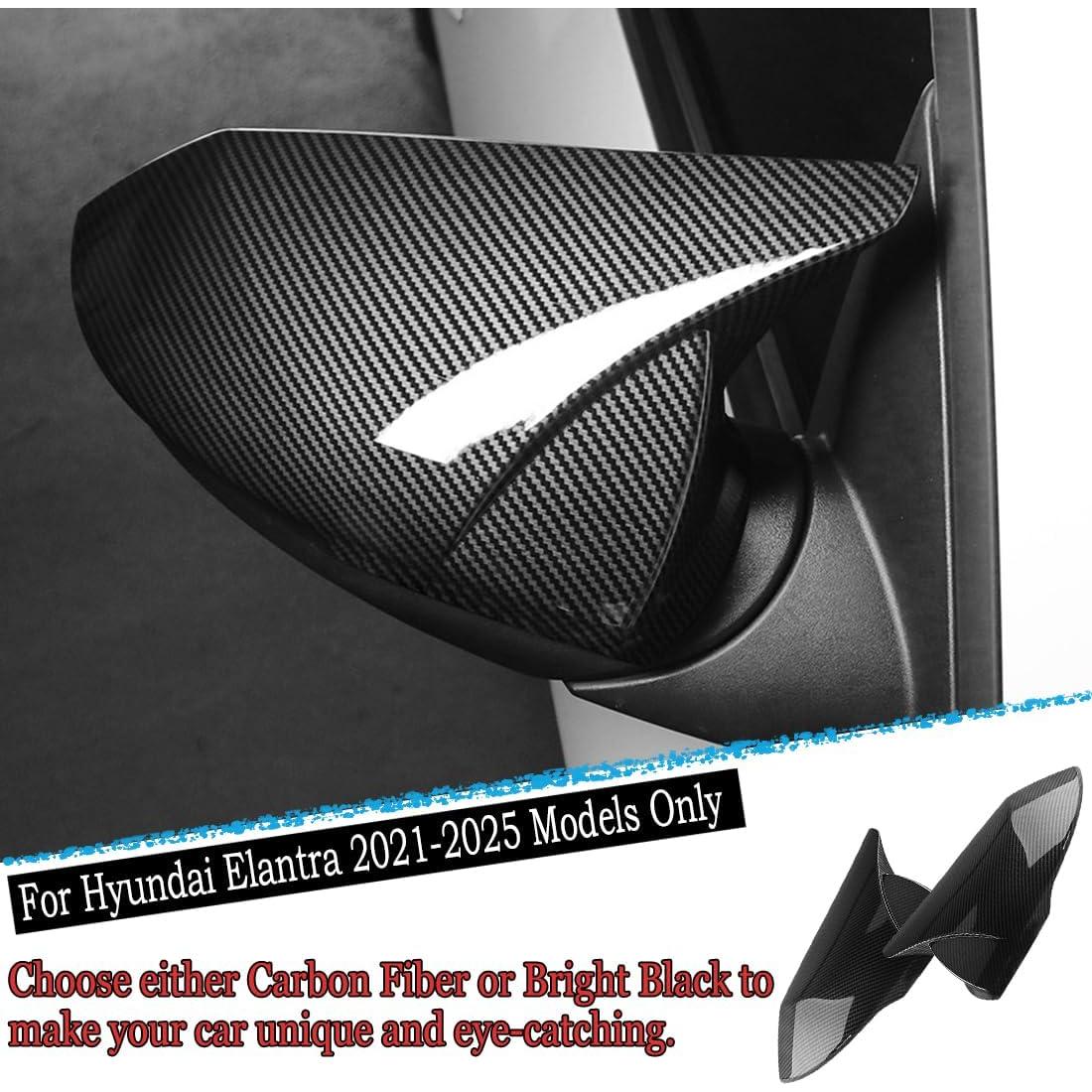 Cubierta Espejo Retrovisor MUXEE para Hyundai Elantra 2021-2025