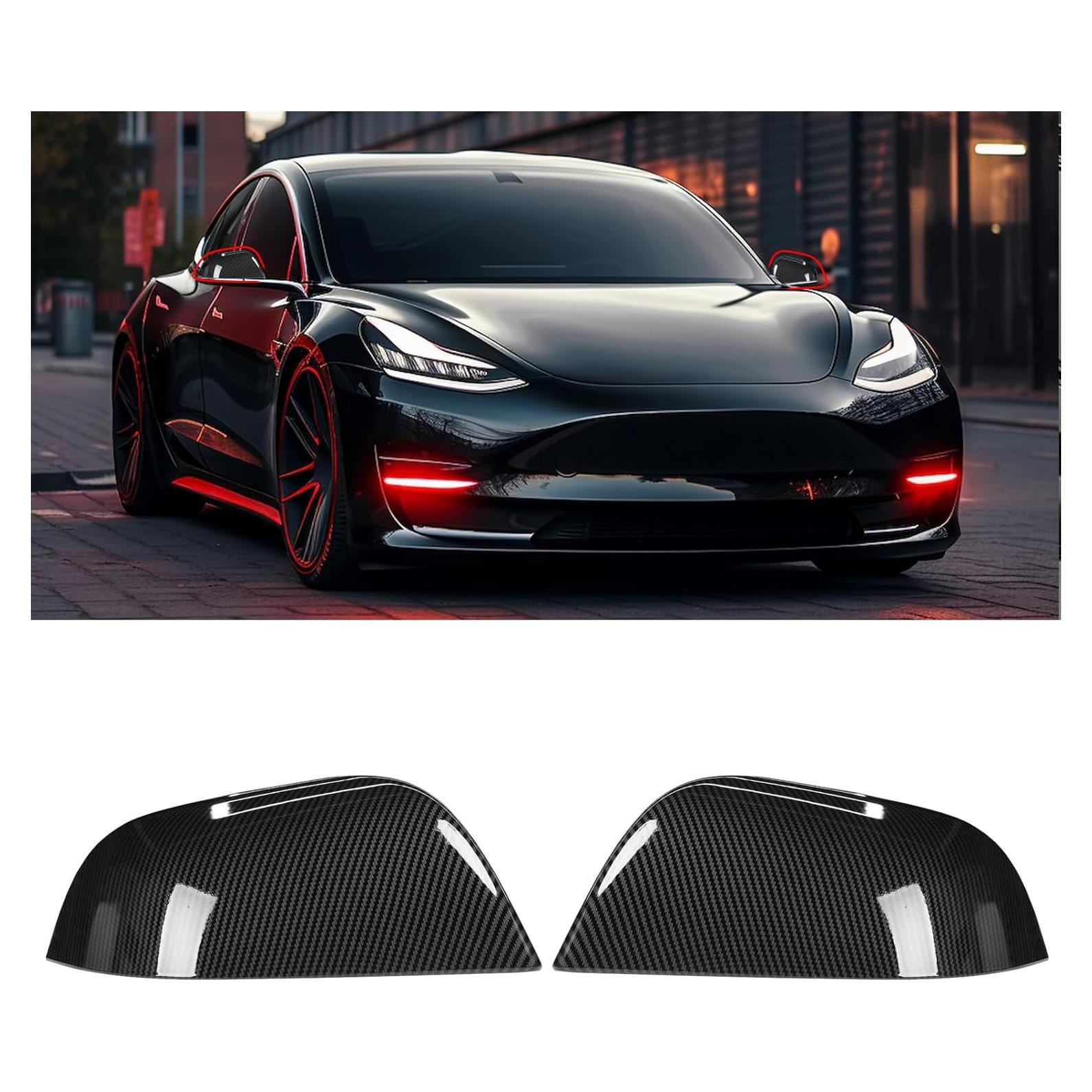 Cubierta de Espejo Retrovisor OWITAT para Tesla Model 3 2017-2025