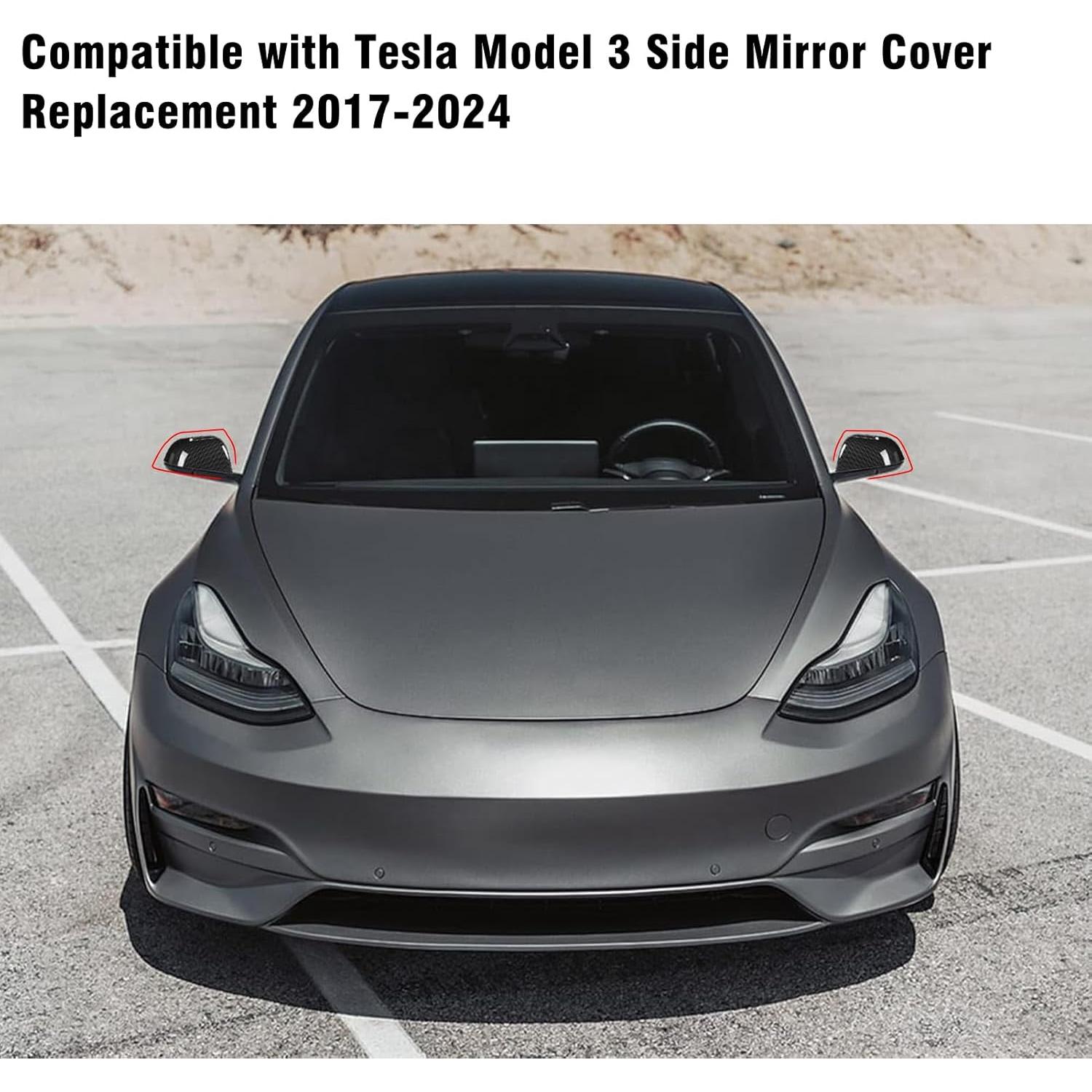 Cubierta de Espejo Retrovisor OWITAT para Tesla Model 3 2017-2025