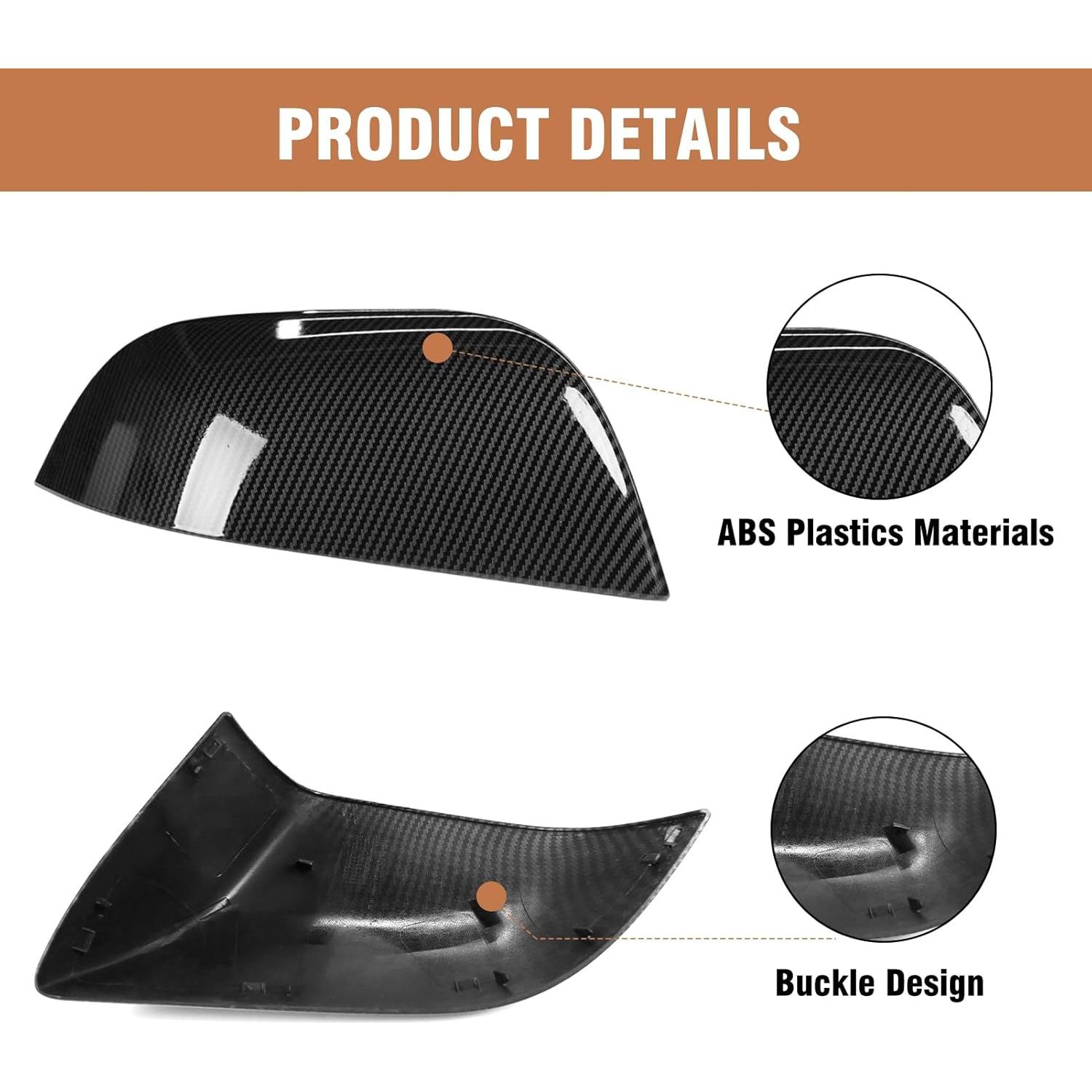 Cubierta de Espejo Retrovisor OWITAT para Tesla Model 3 2017-2025