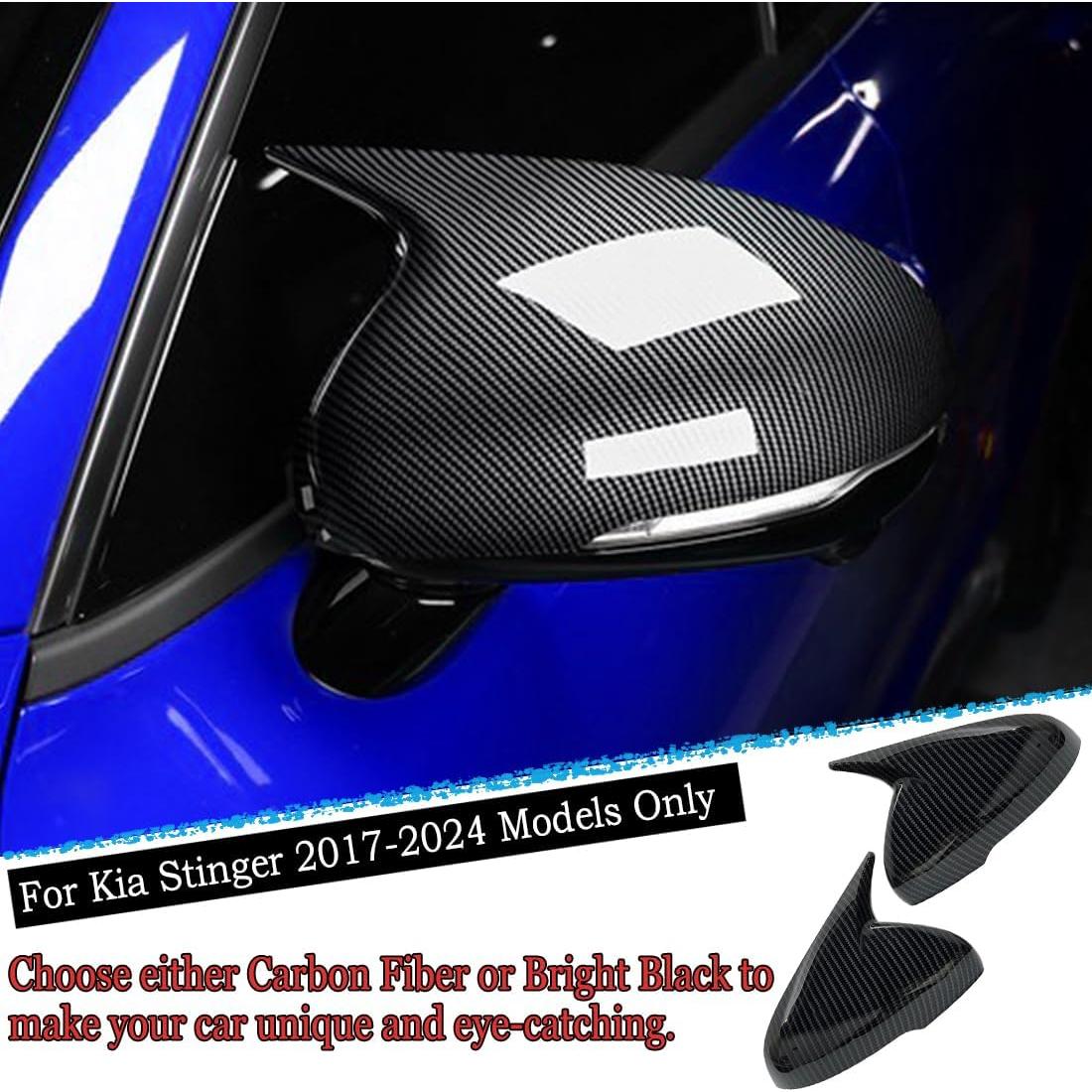 Cubierta Espejo Retrovisor Lateral MUXEE Kia Stinger 2017-2024