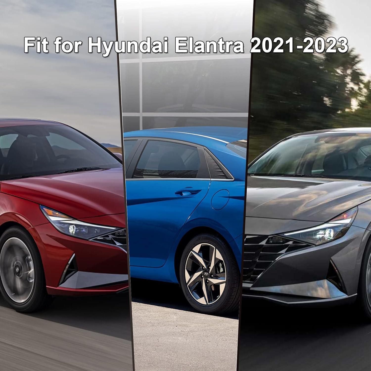 Cubiertas de Espejo Lateral BEAKOSAET para Hyundai Elantra 2021-2023