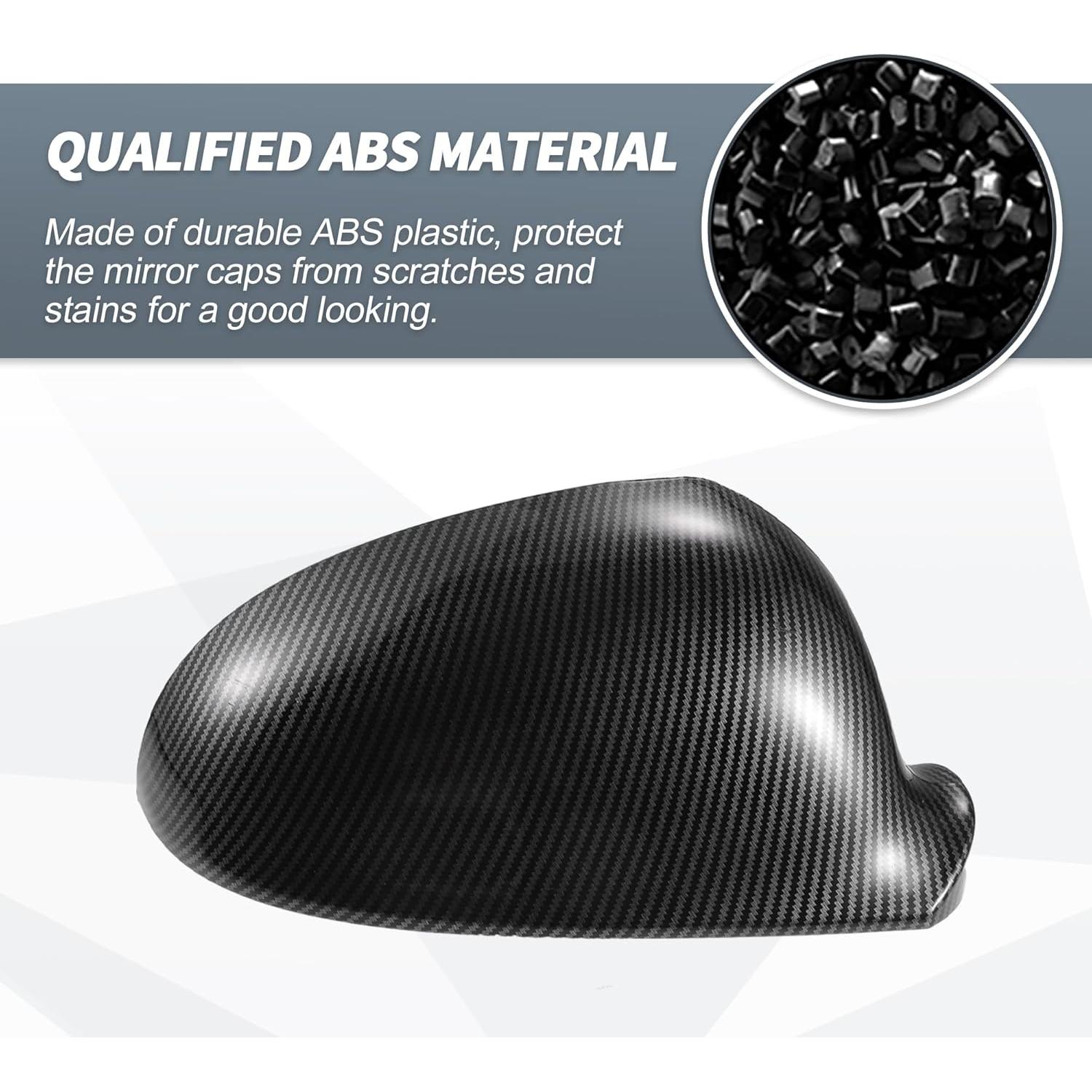 Cubiertas de Espejo Retrovisor Lateral X AUTOHAUX para Volkswagen