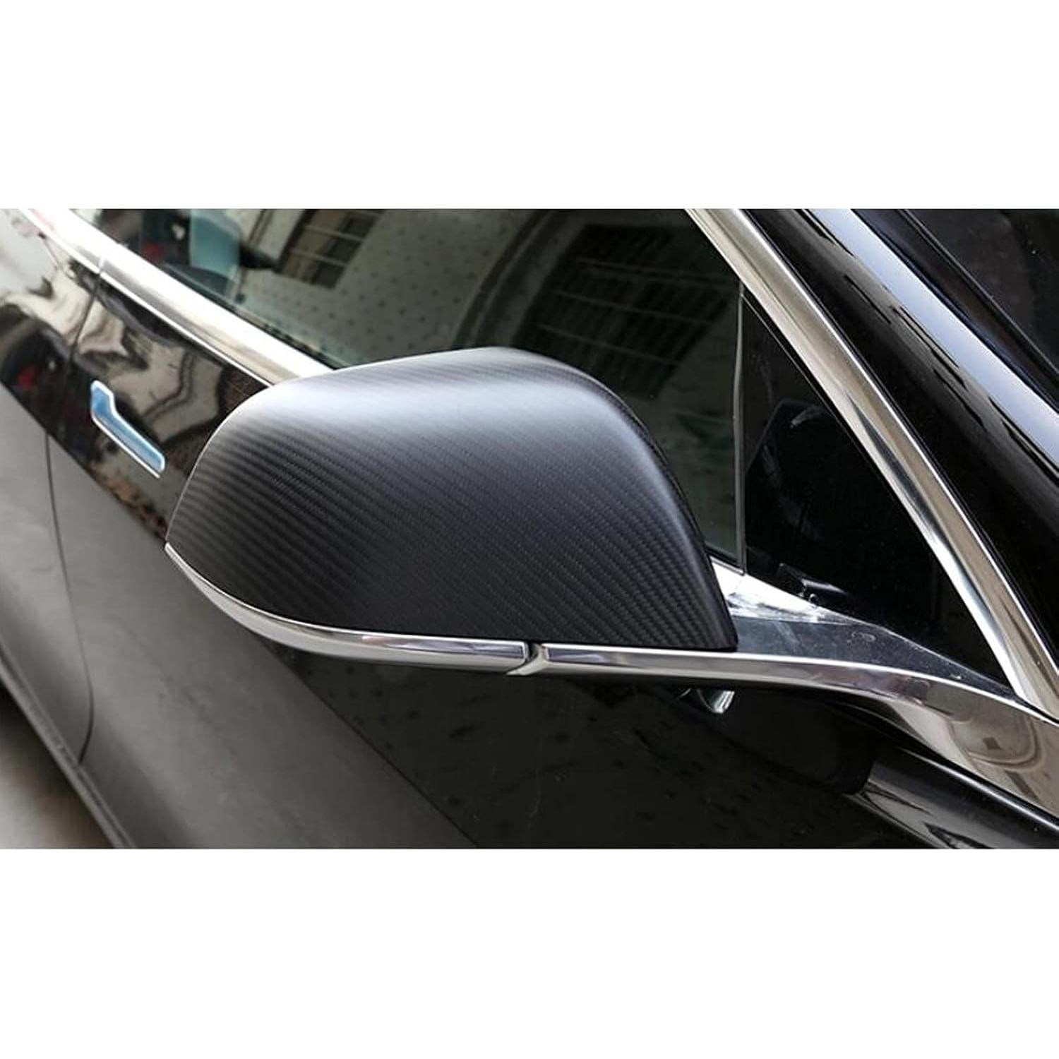 Cubiertas de Espejo Retrovisor Aramox para 2012-2021, Fibra de Carbono