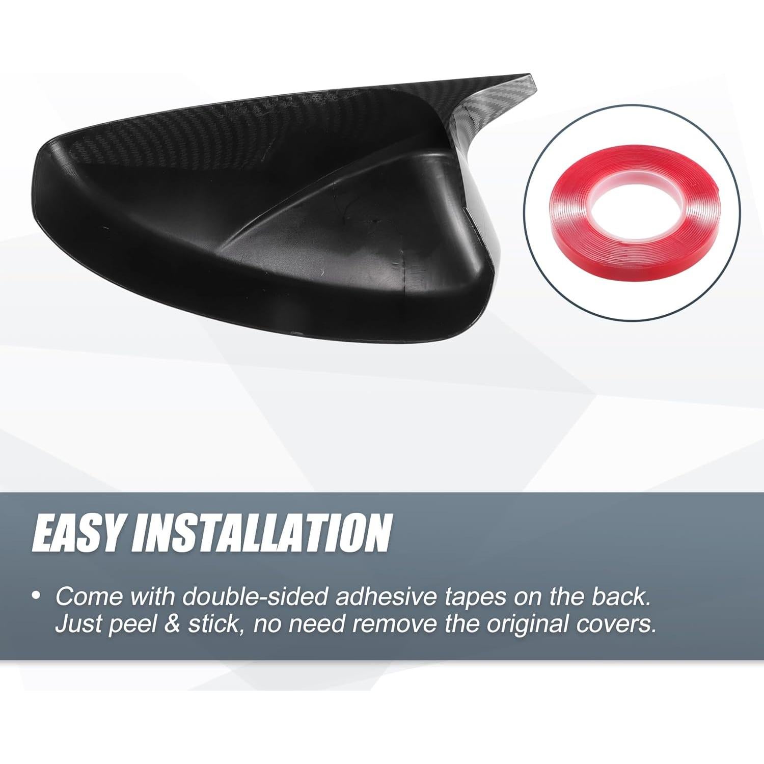 Cubiertas de Espejo Retrovisor Mazda 3 Axela 2014-2019 X AUTOHAUX