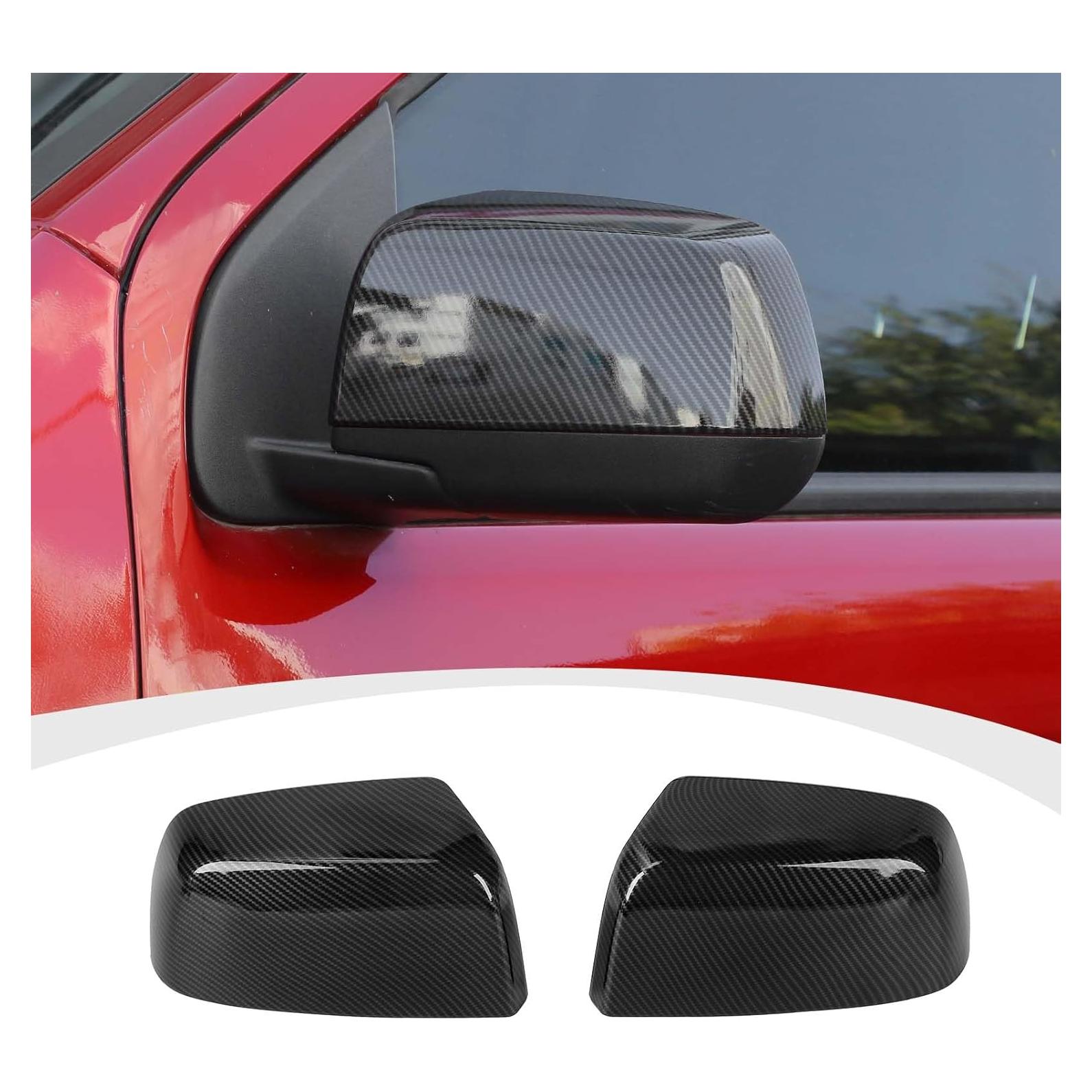 Cubierta de Espejo Retrovisor RAZPOY Fibra de Carbono Chevy/GMC