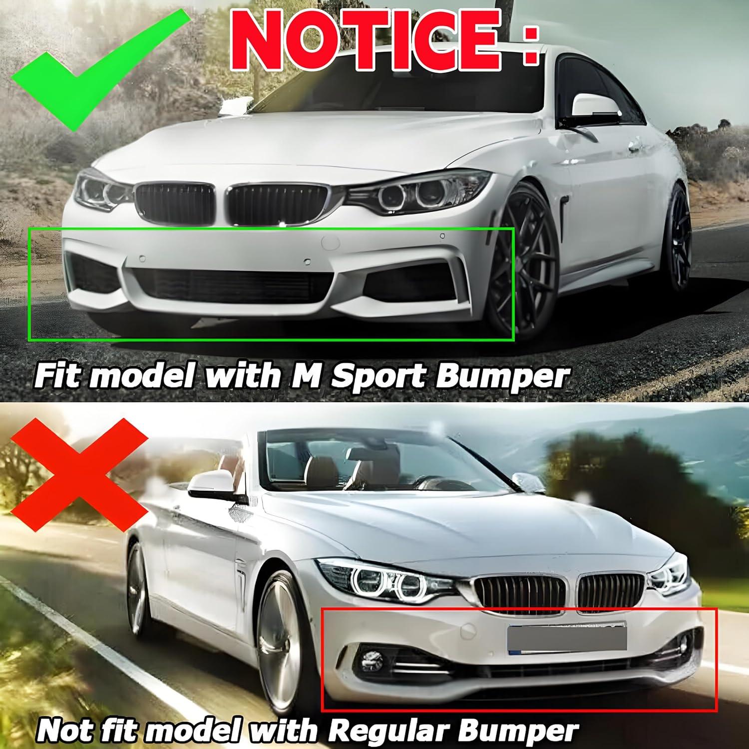 Divisor de Labio Frontal NEESPOC para BMW Serie 4 2014-2020