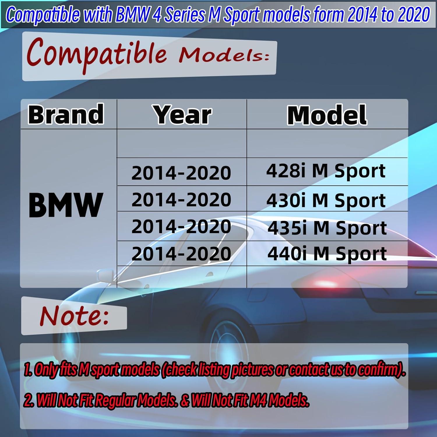 Divisor de Labio Frontal NEESPOC para BMW Serie 4 2014-2020