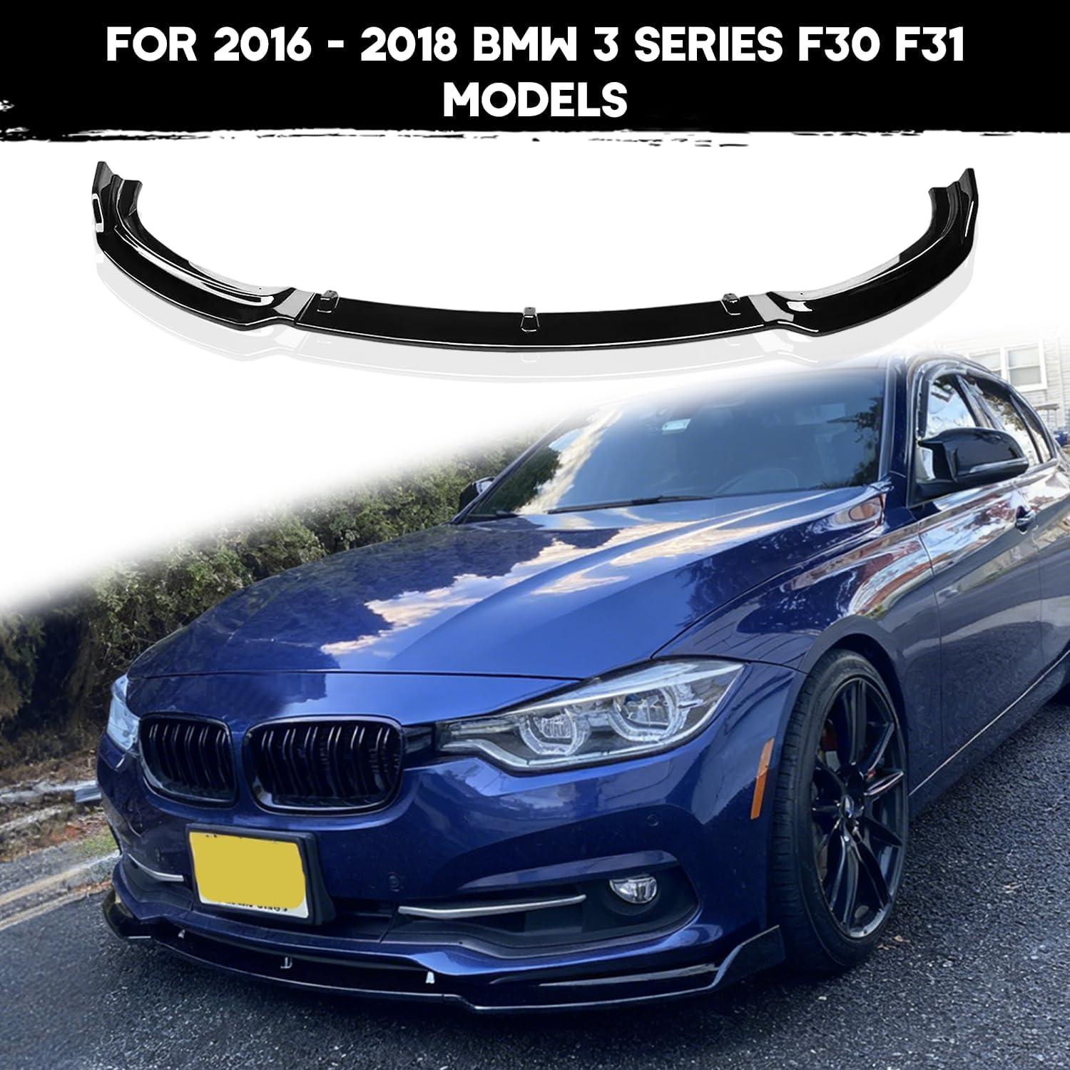 Divisor Frontal BMW Serie 3 F30 F31 F35 2013-2018 Negro Brillante