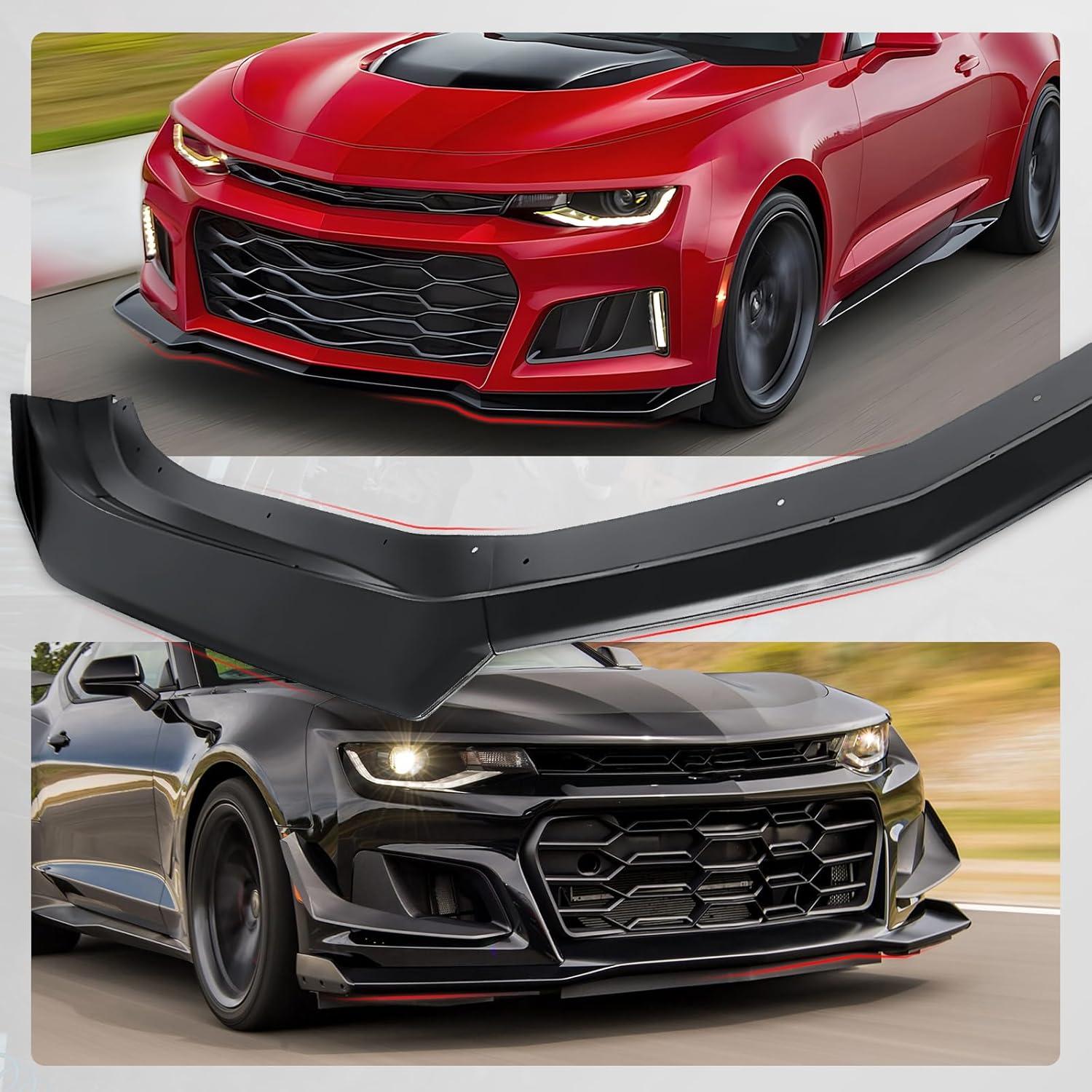 Divisor de Labio de Parachoques Frontal Femibon Negro Brillante