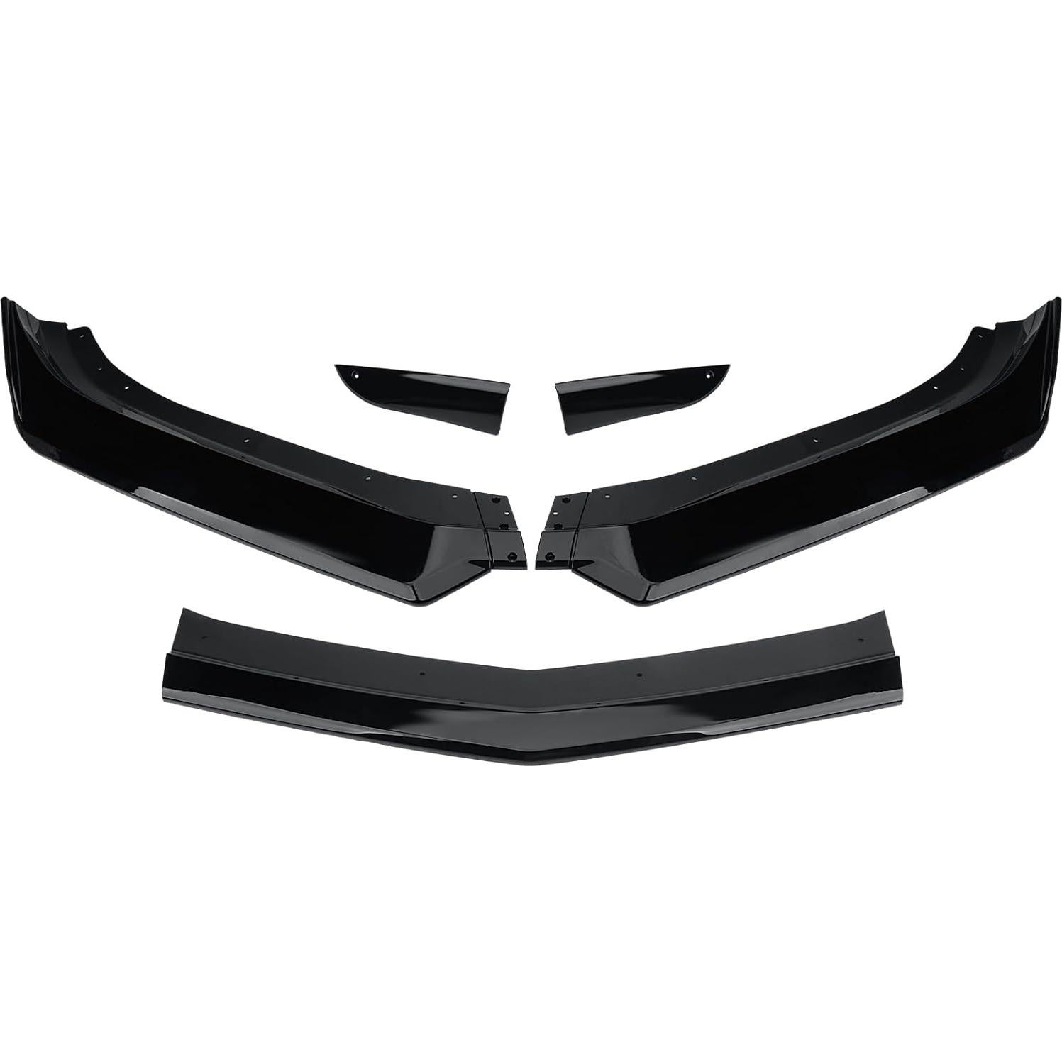 Divisor de Labio de Parachoques Frontal Femibon Negro Brillante