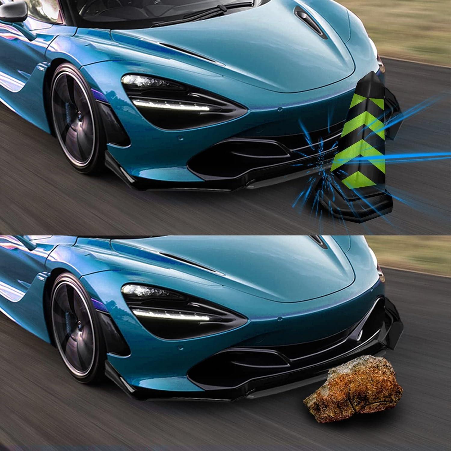 Labio Parachoques Frontal Xotic Tech Carbono Negro Rojo 2.04kg