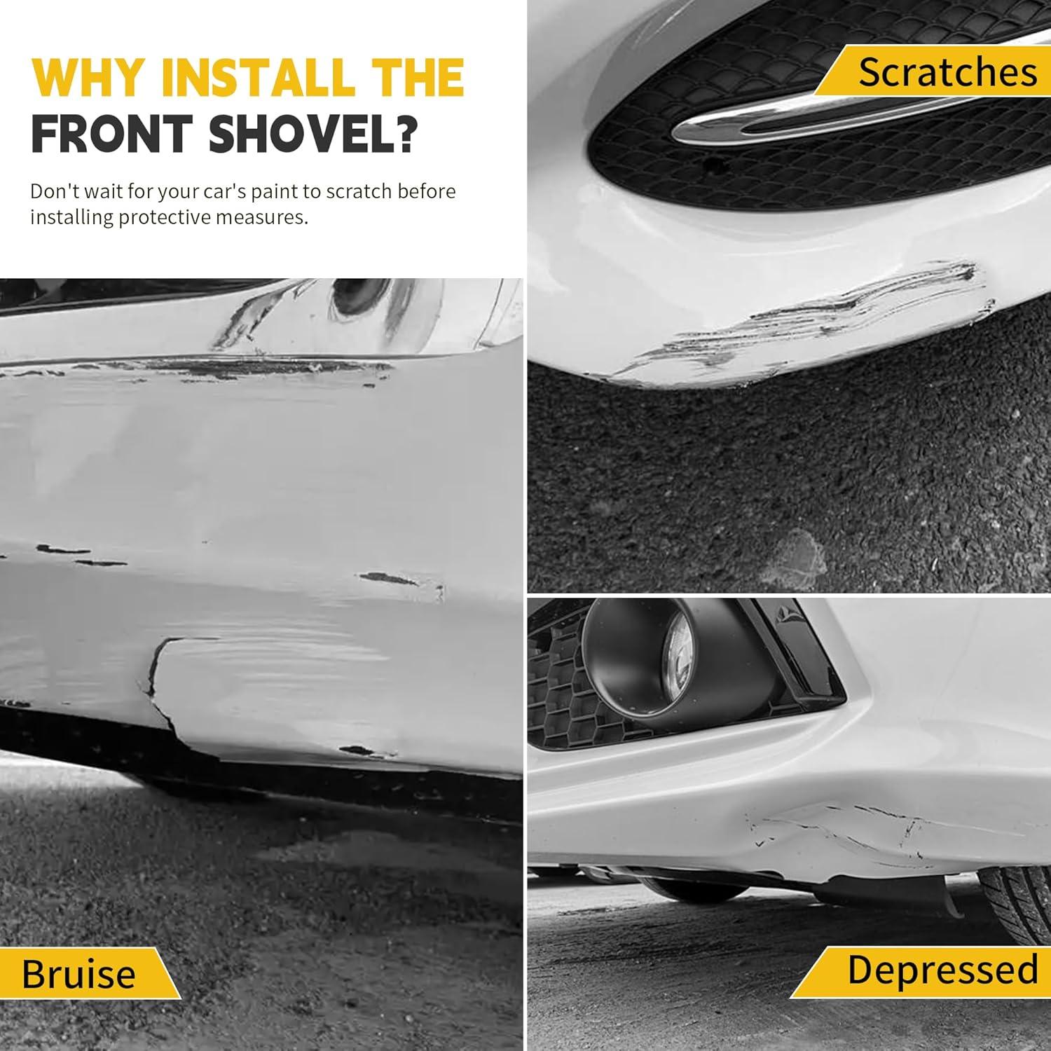 Spoiler Delantero Rojo TENGBASE para Dodge Charger 2015-2024