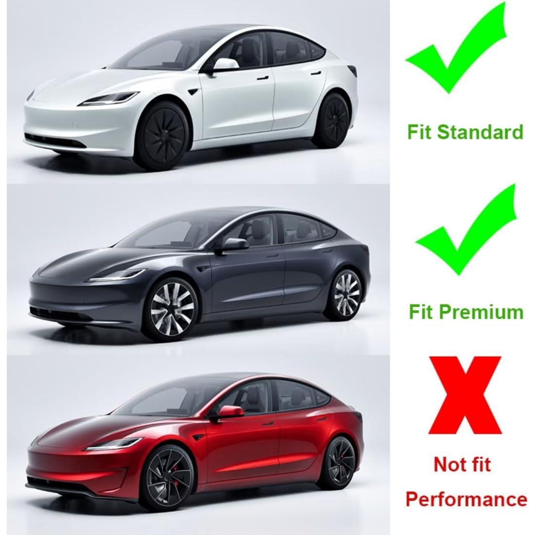 Divisor de Labio Frontal NEESPOC para Tesla Modelo 3 2024-2025