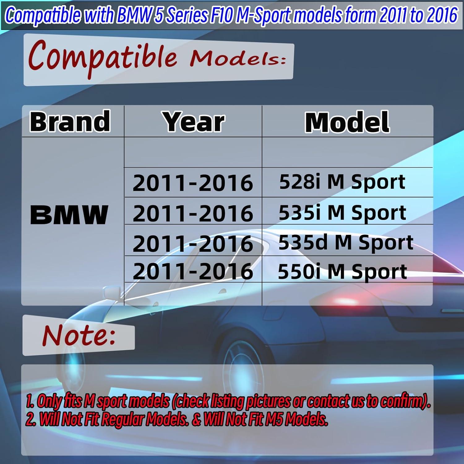 Divisor de Labio Frontal NEESPOC para BMW Serie 5 F10 2011-2016