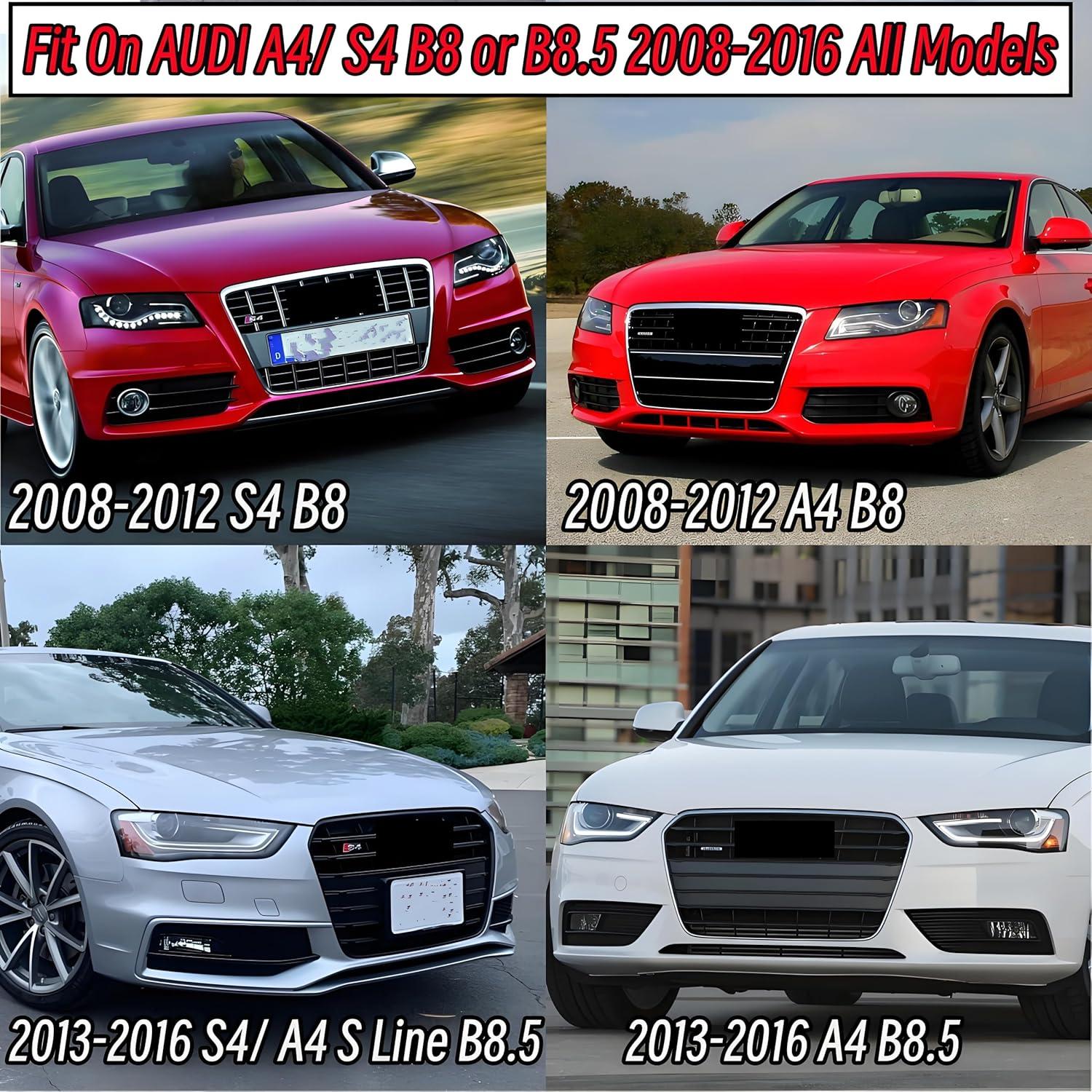 Divisor de Labio Frontal NEESPOC para Audi A4 S4 A5 S5 2008-2017