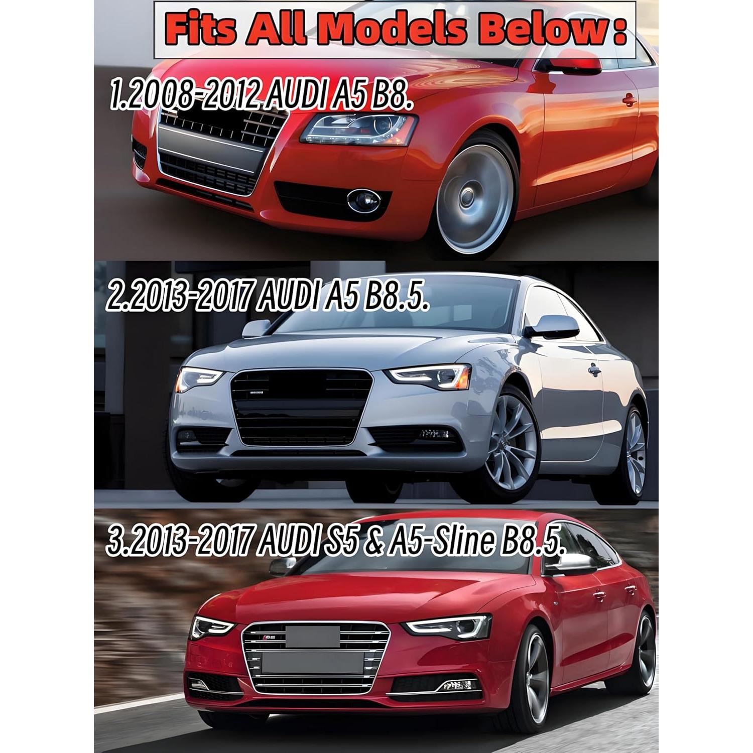 Divisor de Labio Frontal NEESPOC para Audi A4 S4 A5 S5 2008-2017