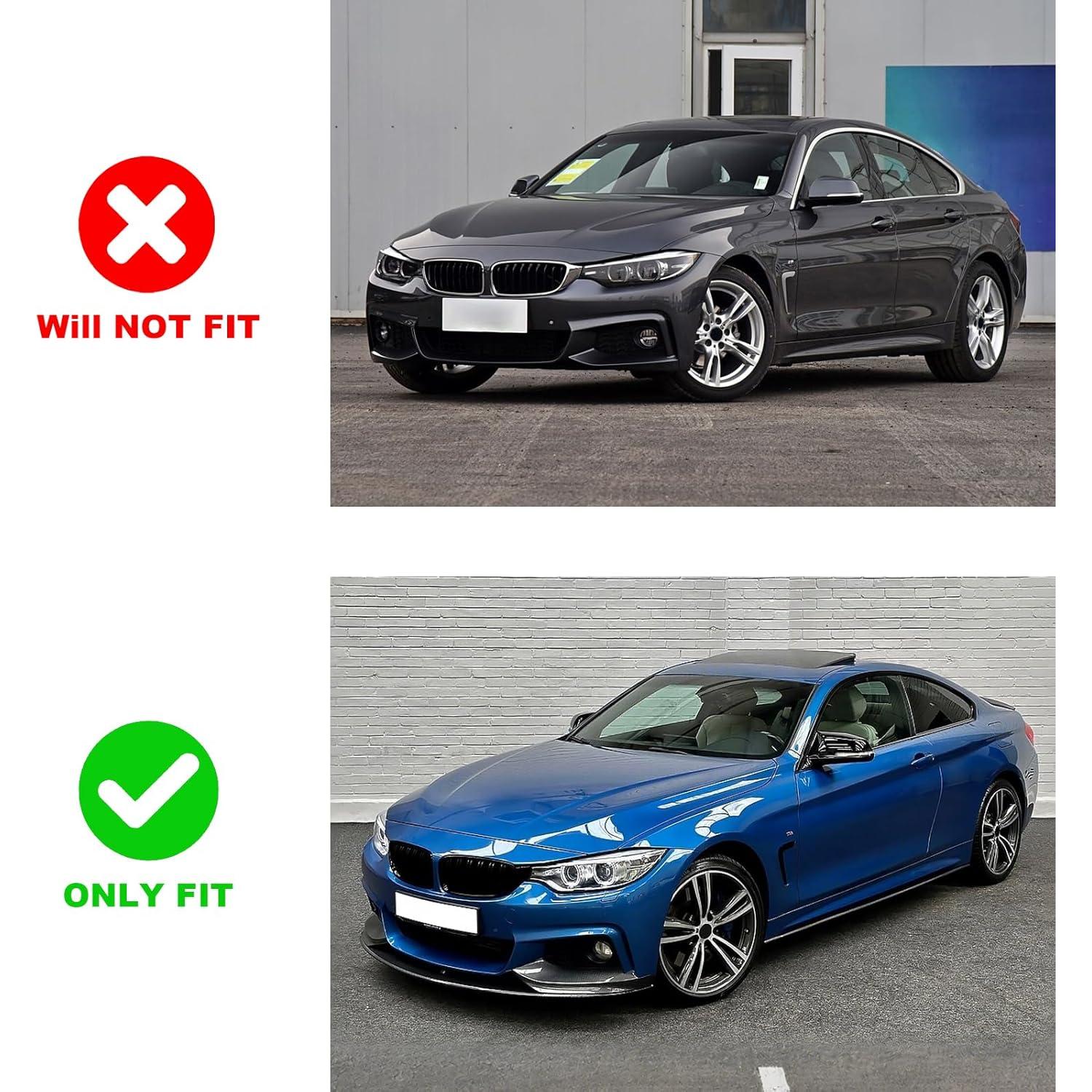 Lip Spoiler Frontal KHK para BMW Serie 4 F32 F33 F36 2014-2020