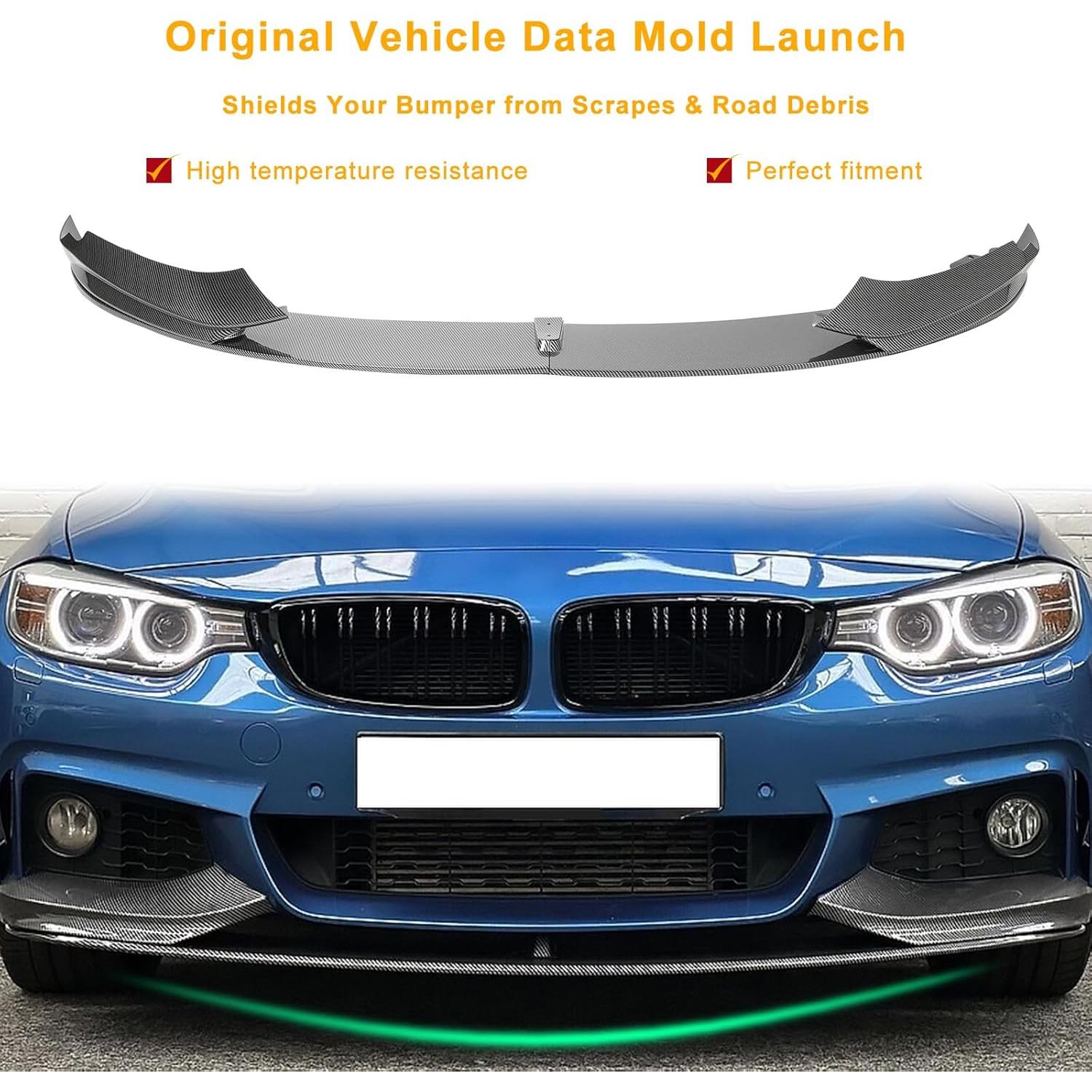 Lip Spoiler Frontal KHK para BMW Serie 4 F32 F33 F36 2014-2020