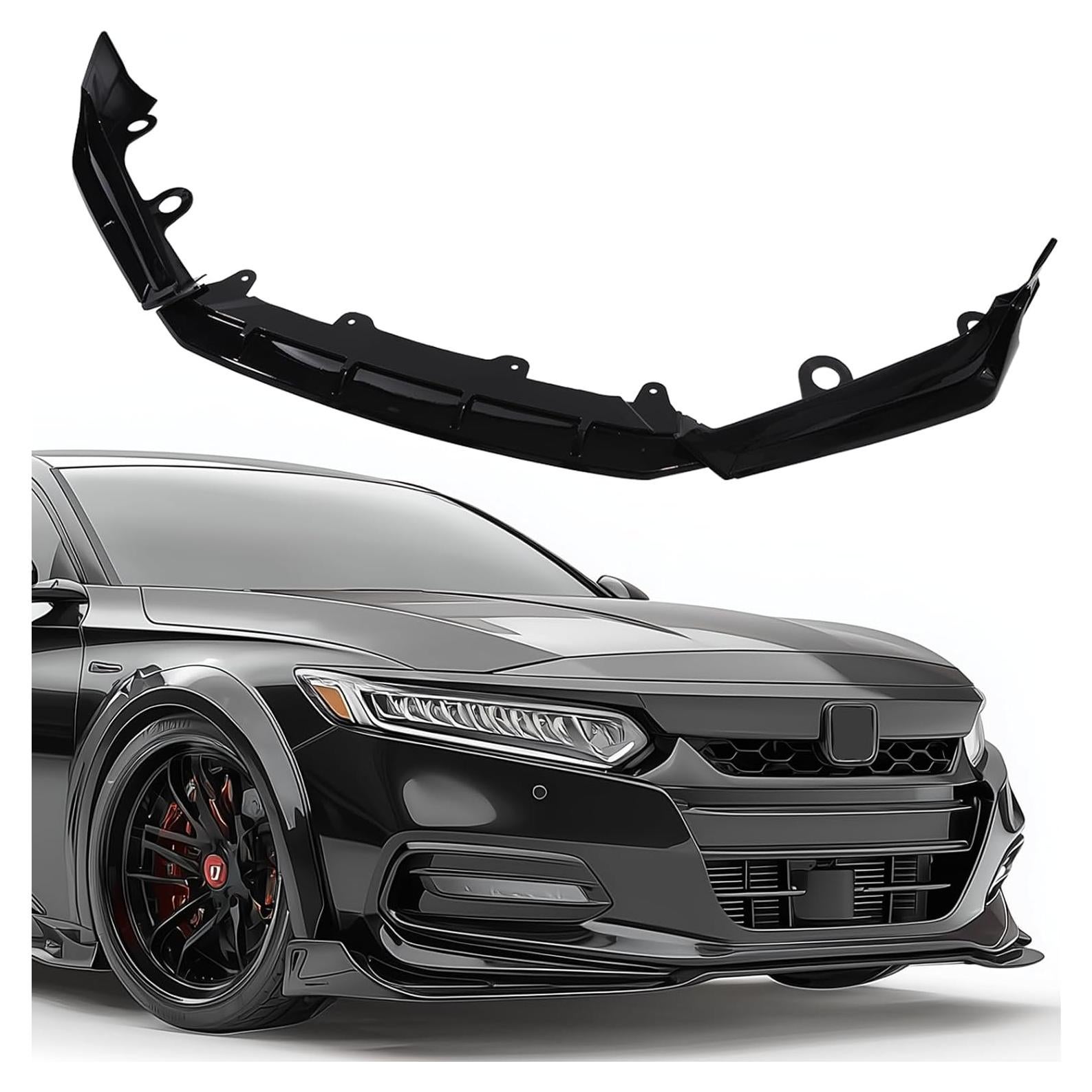 Labio Spoiler Divisor Parachoques Frontal ZXMOTO Honda Accord 2018-2020